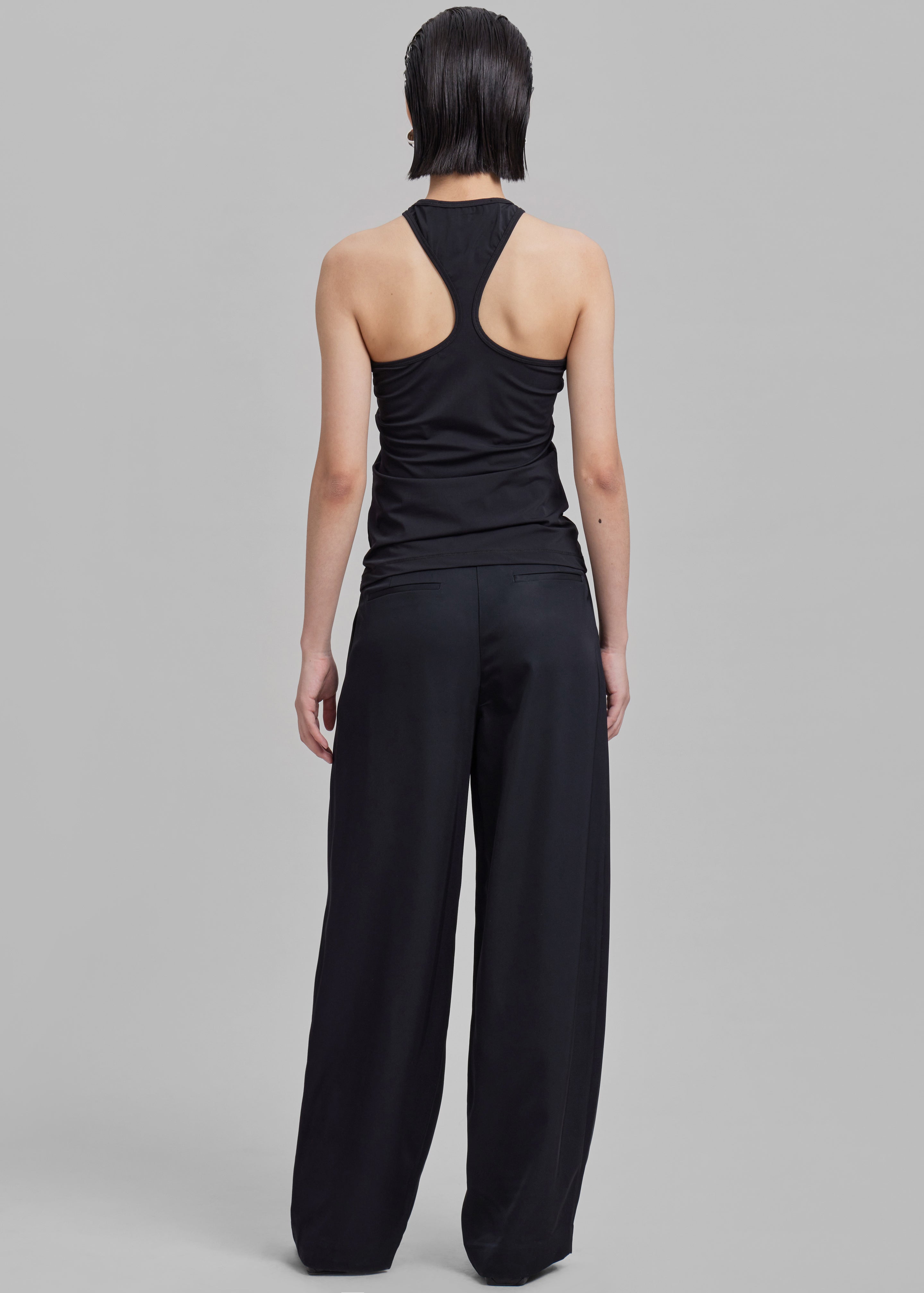 By Malene Birger Piscali Mid-Rise Pants - Black - 9