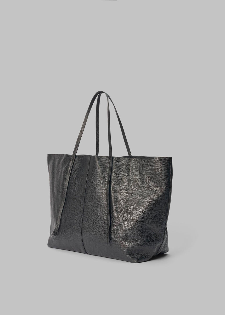 By Malene Birger Abilla Leather Tote - Black - 3