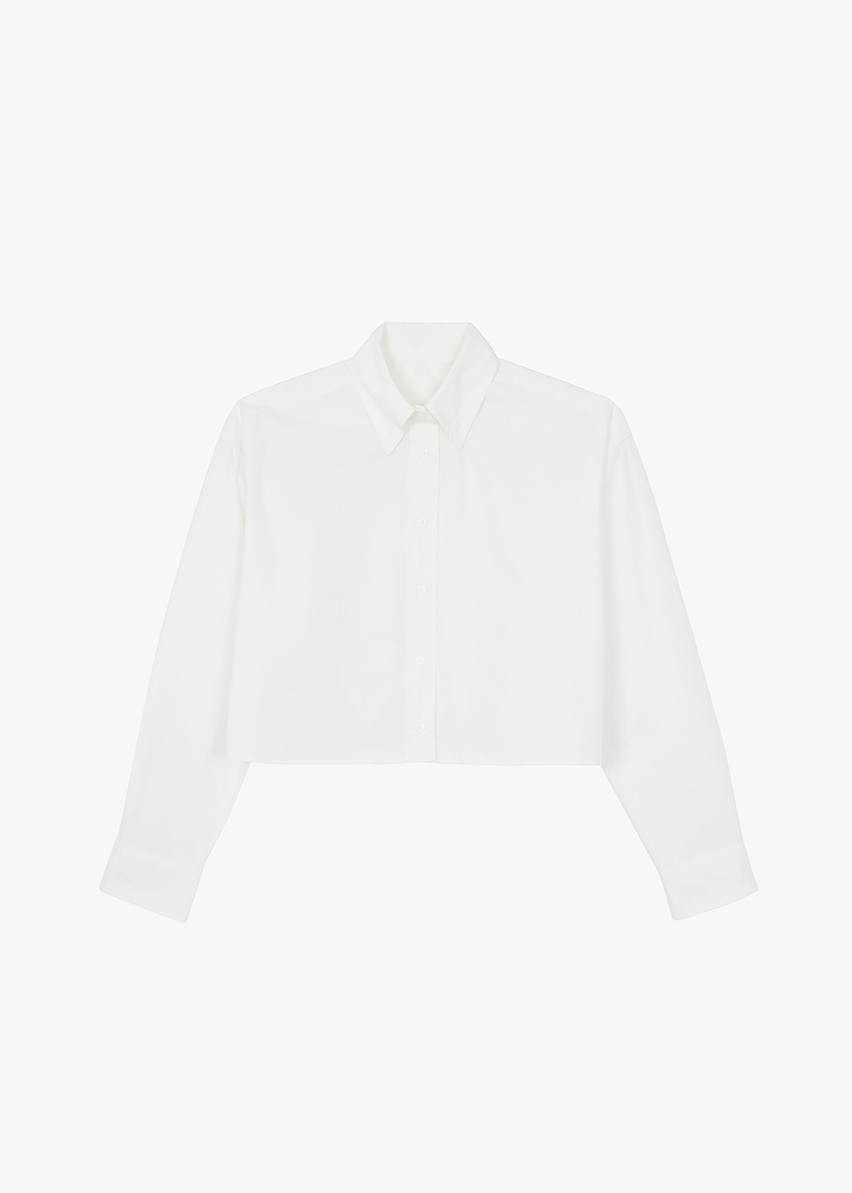 Caracas Cropped Shirt - White - 9