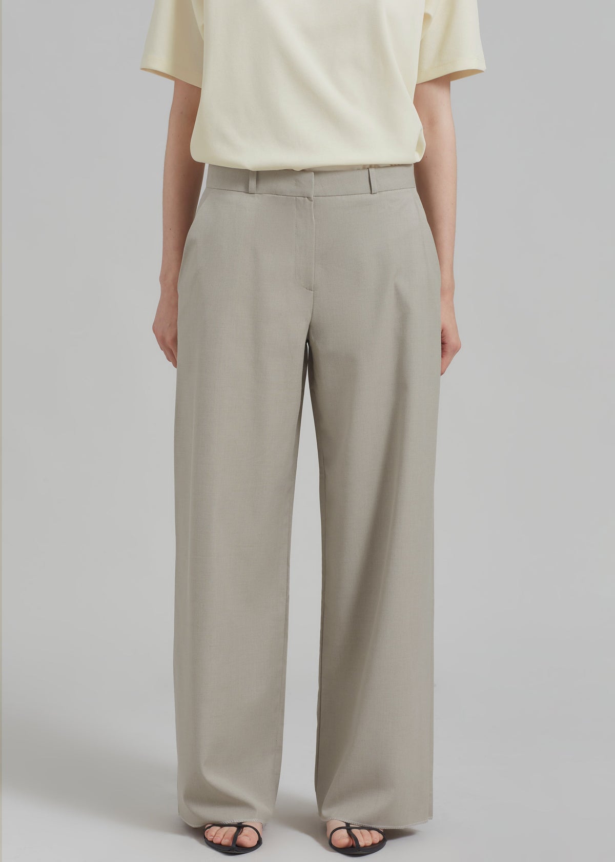 Charlotte Trousers - Beige - 5