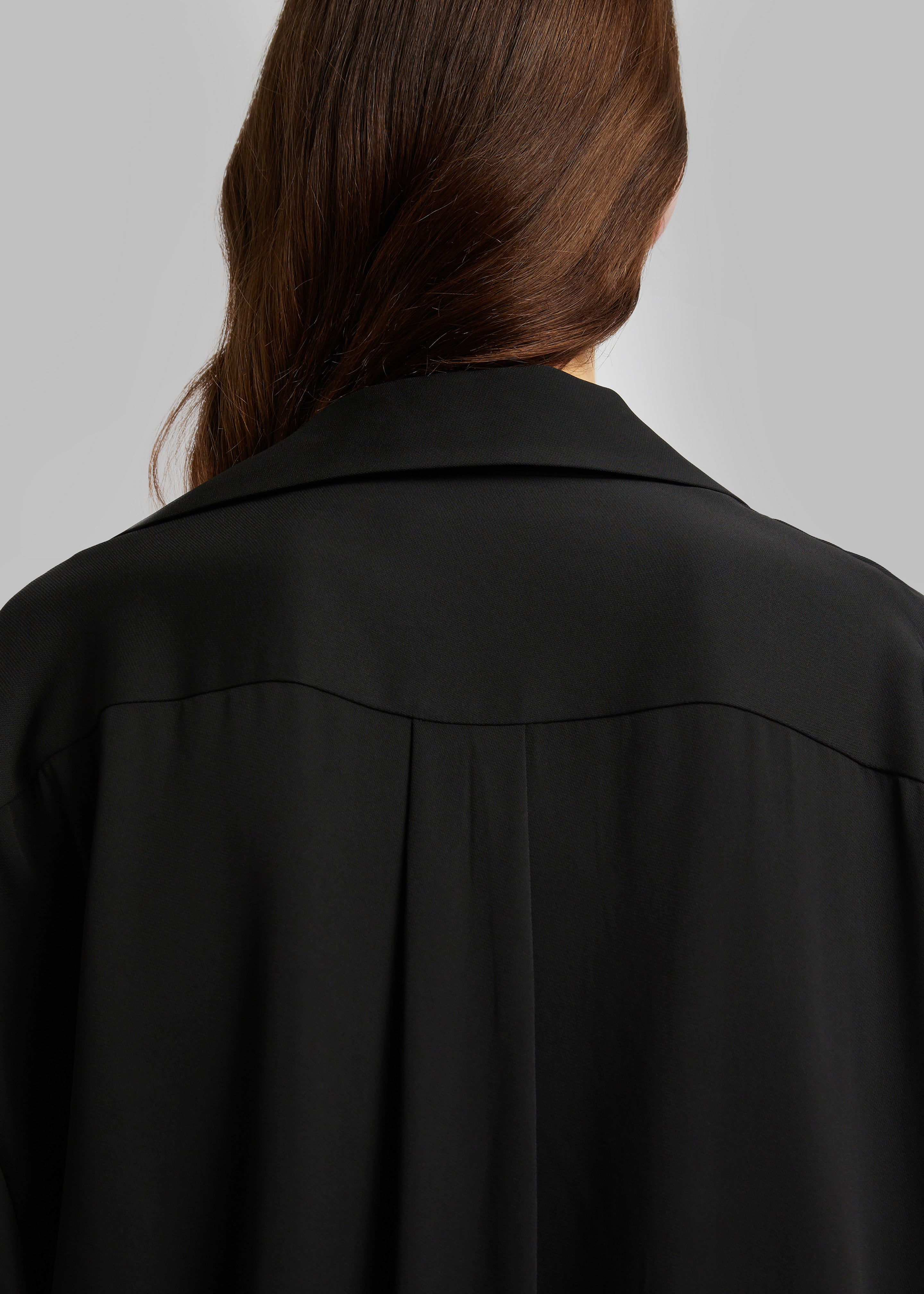 Christopher Esber Aulenti Micro Shirt Dress - Black - 4