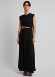 Christopher Esber Ruched Quartz Abacus Dress - Black