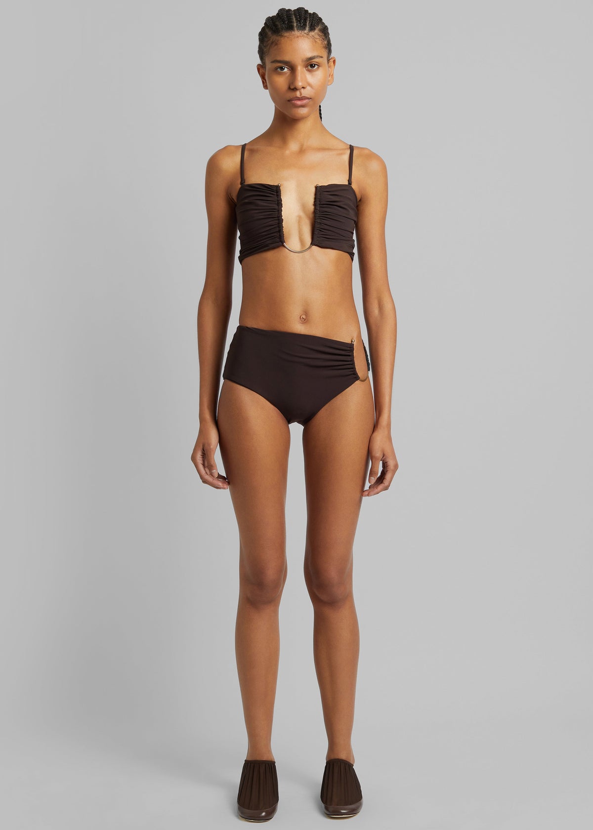 Christopher Esber U Prong Brief - Cacao - 6