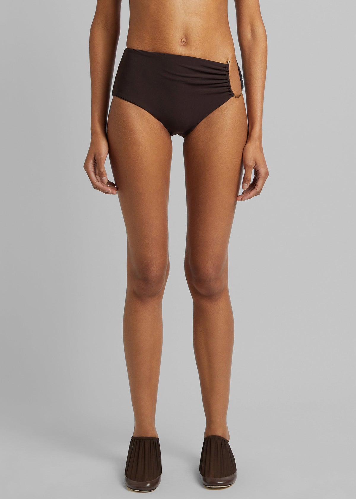 Christopher Esber U Prong Brief - Cacao - 3