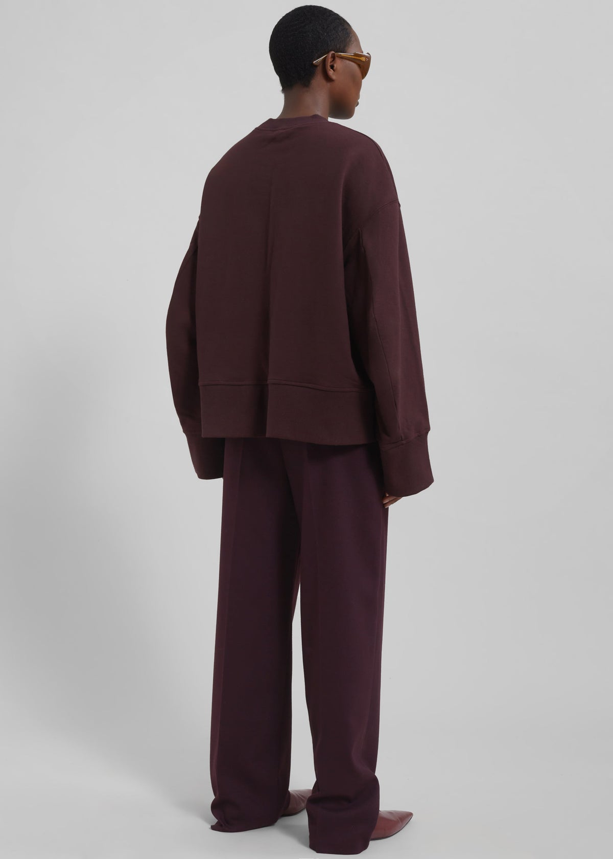 Clea Sweatshirt - Burgundy - 9