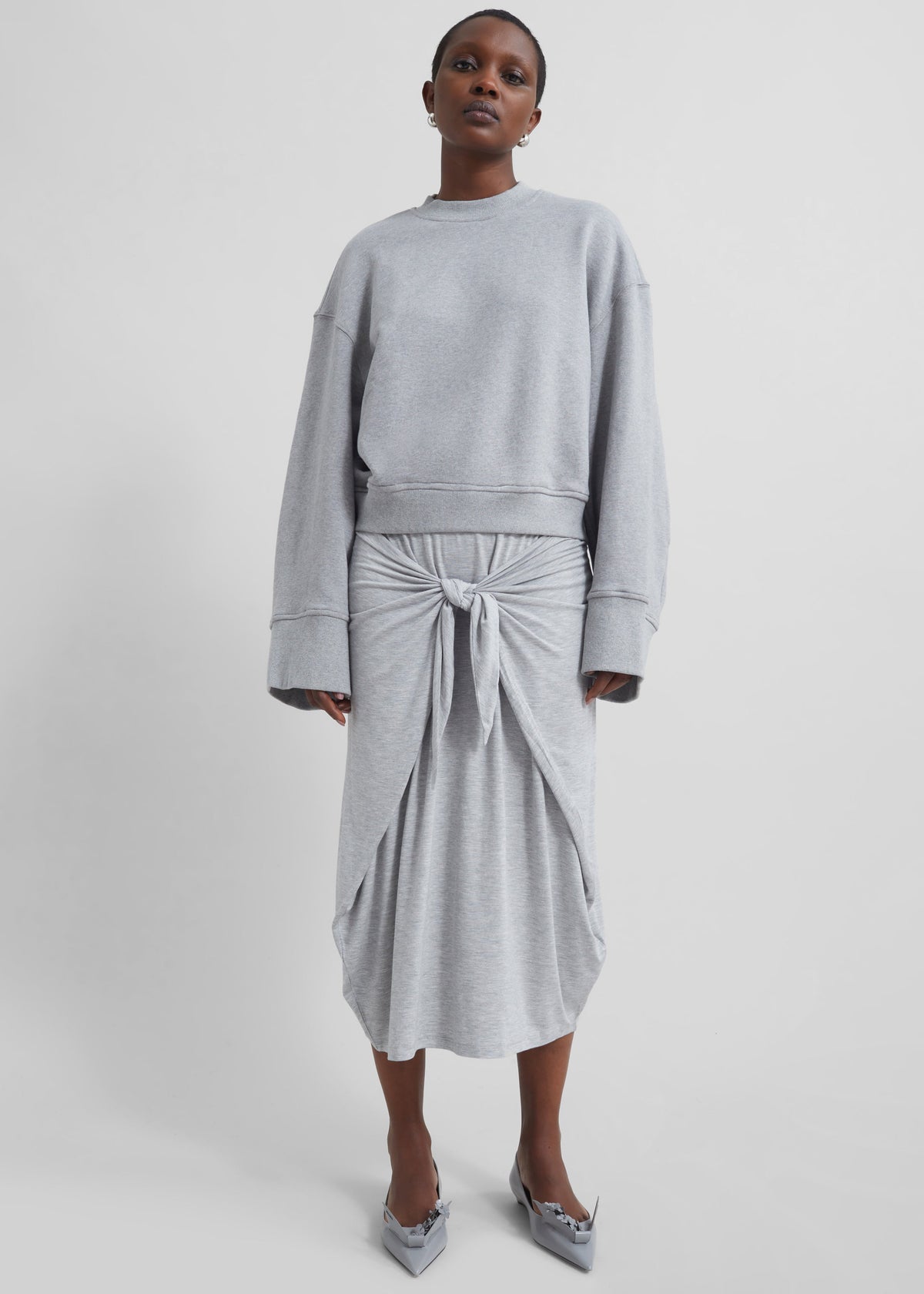 Clea Sweatshirt - Grey - 8