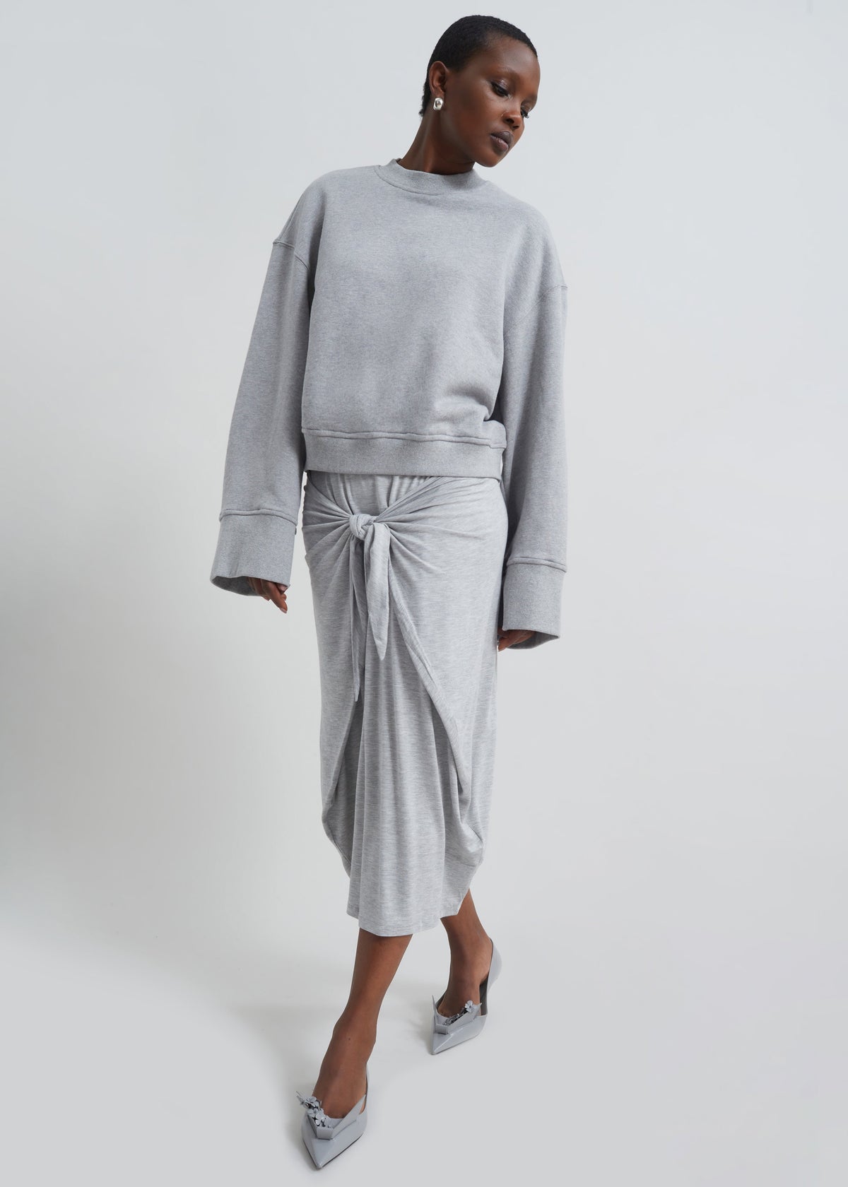 Clea Sweatshirt - Grey - 7