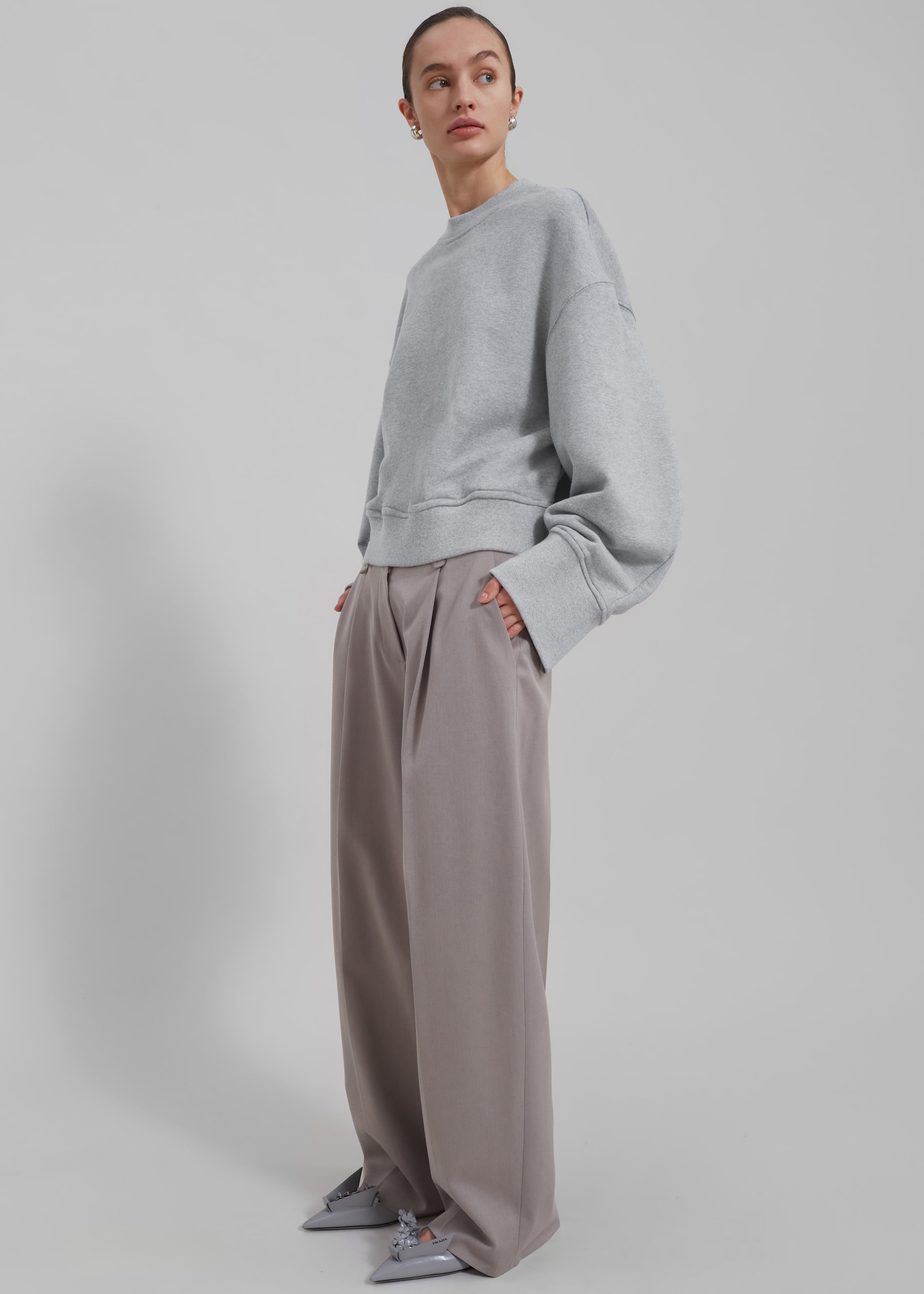 Clea Sweatshirt - Grey - 3