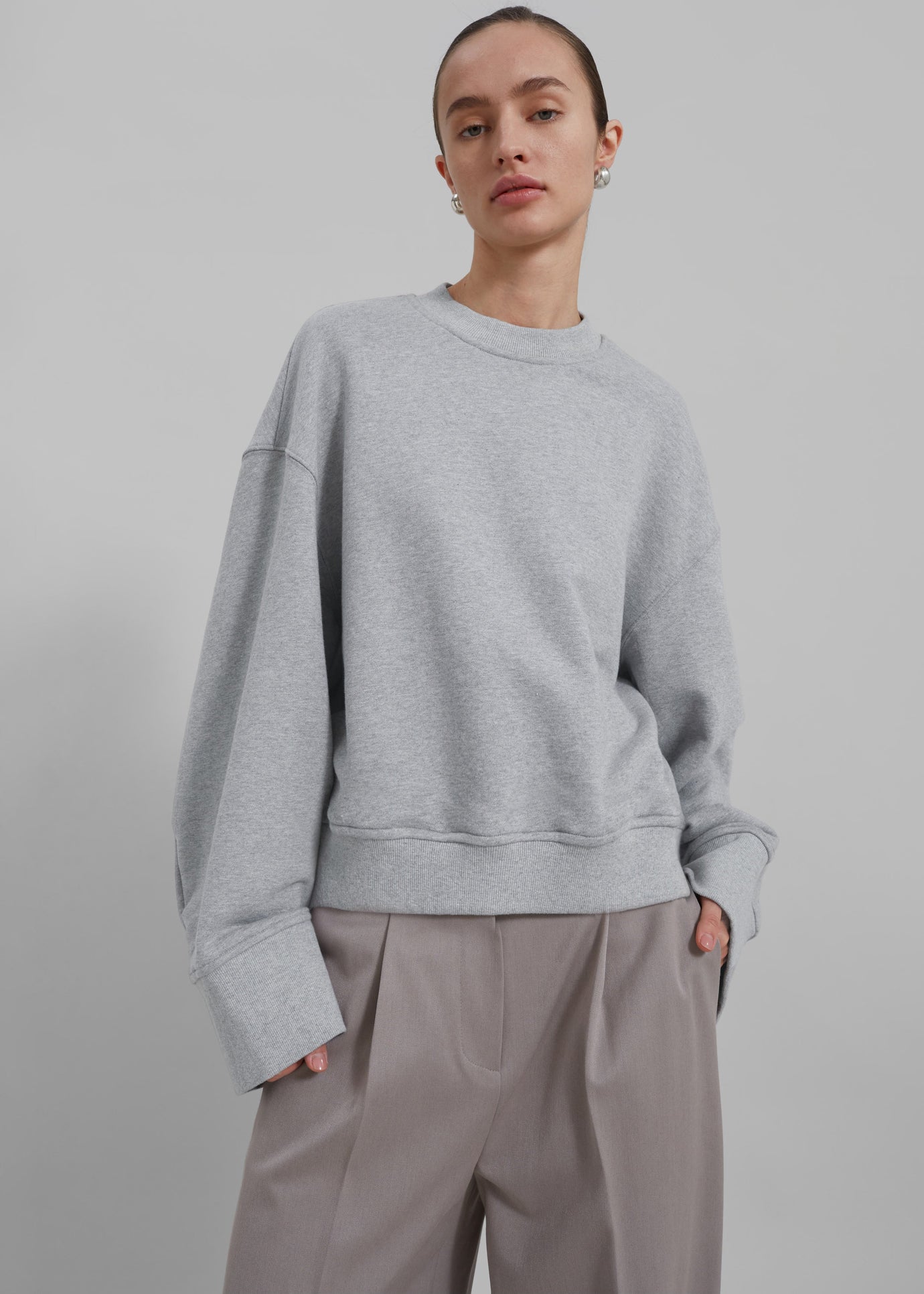 Clea Sweatshirt - Grey - 1