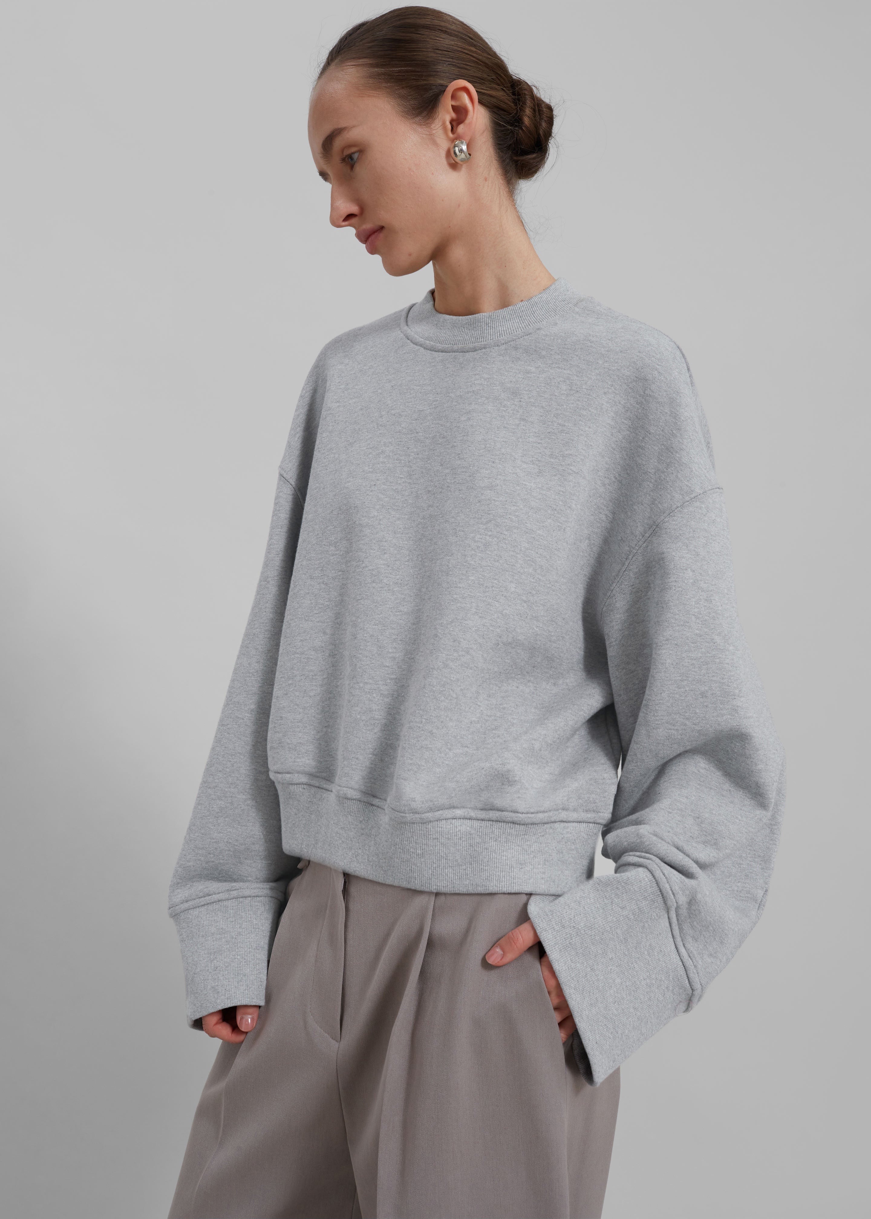 Clea Sweatshirt - Grey - 5
