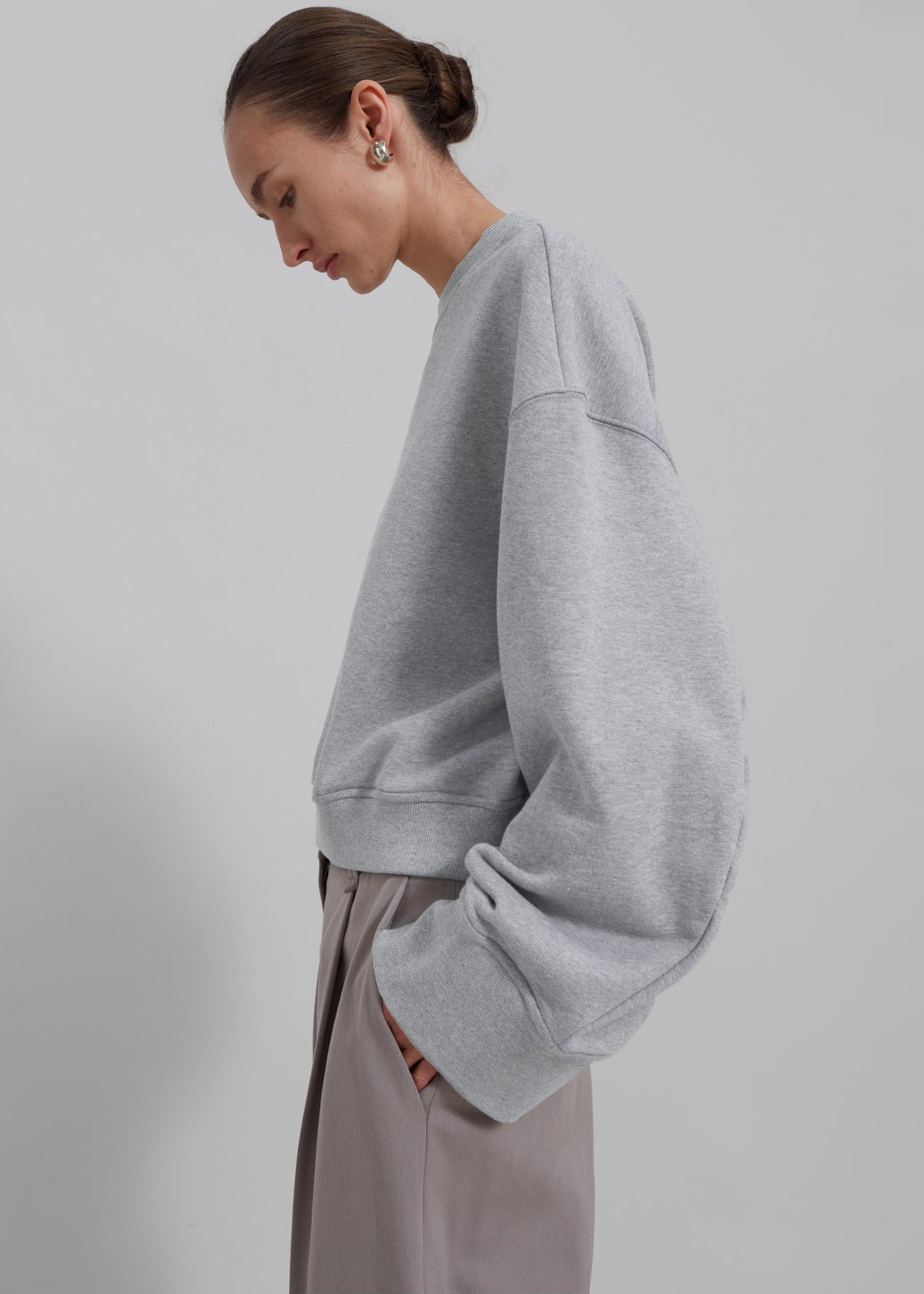 Clea Sweatshirt - Grey - 1