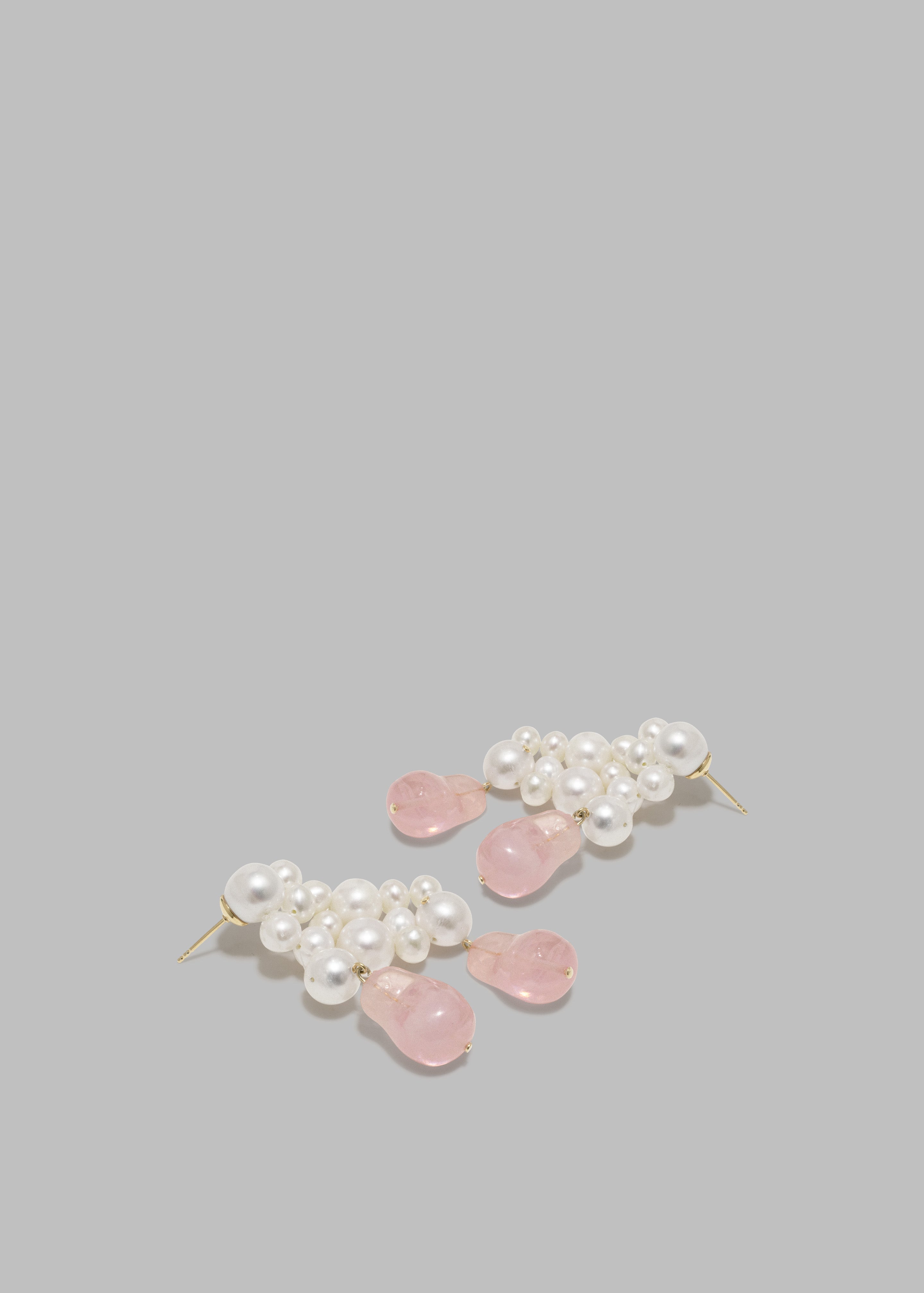 Completedworks What's The Second Big Idea Earrings - Rose Quartz - 7