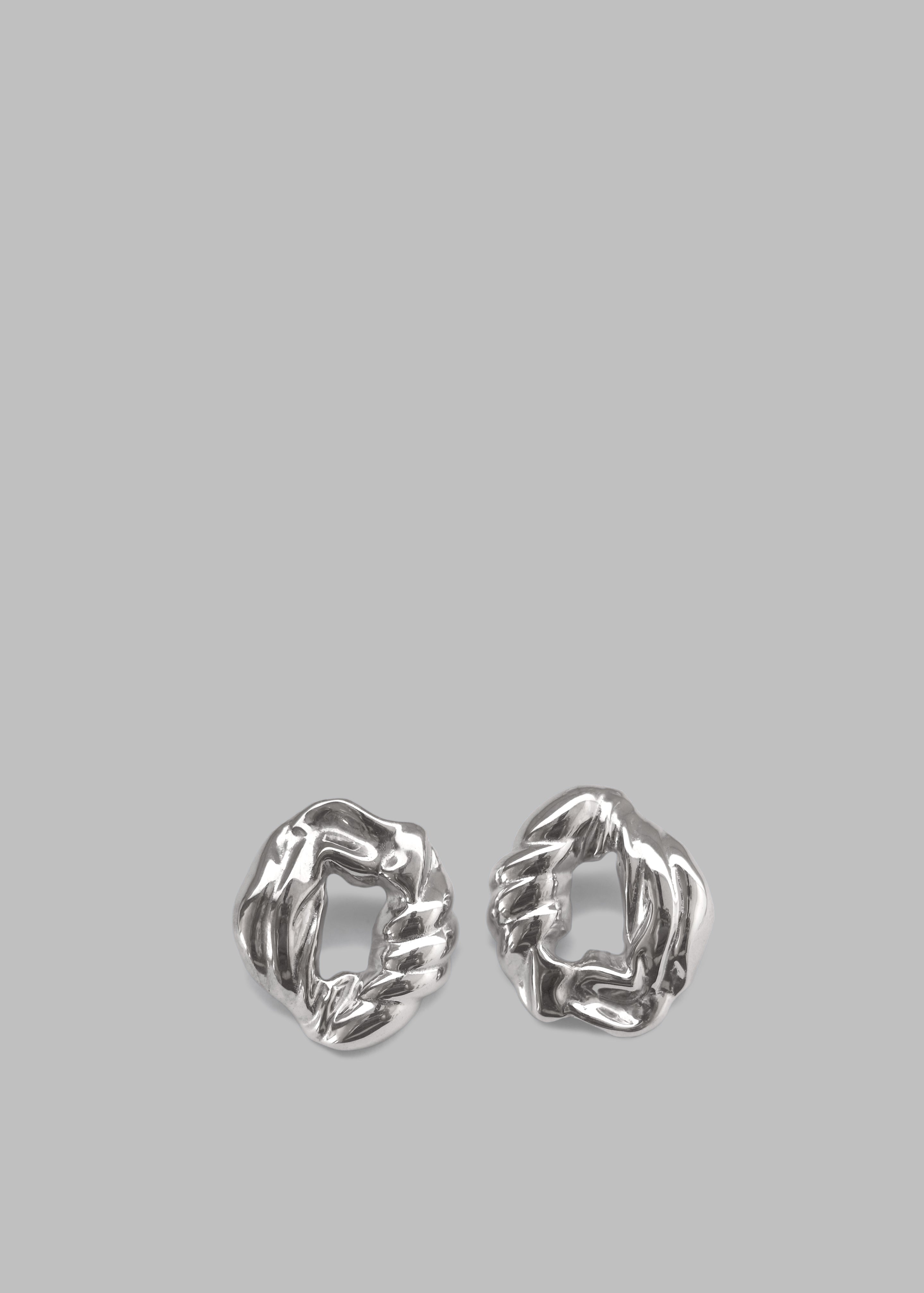 Completedworks Earrings - Rhodium Plated - 1