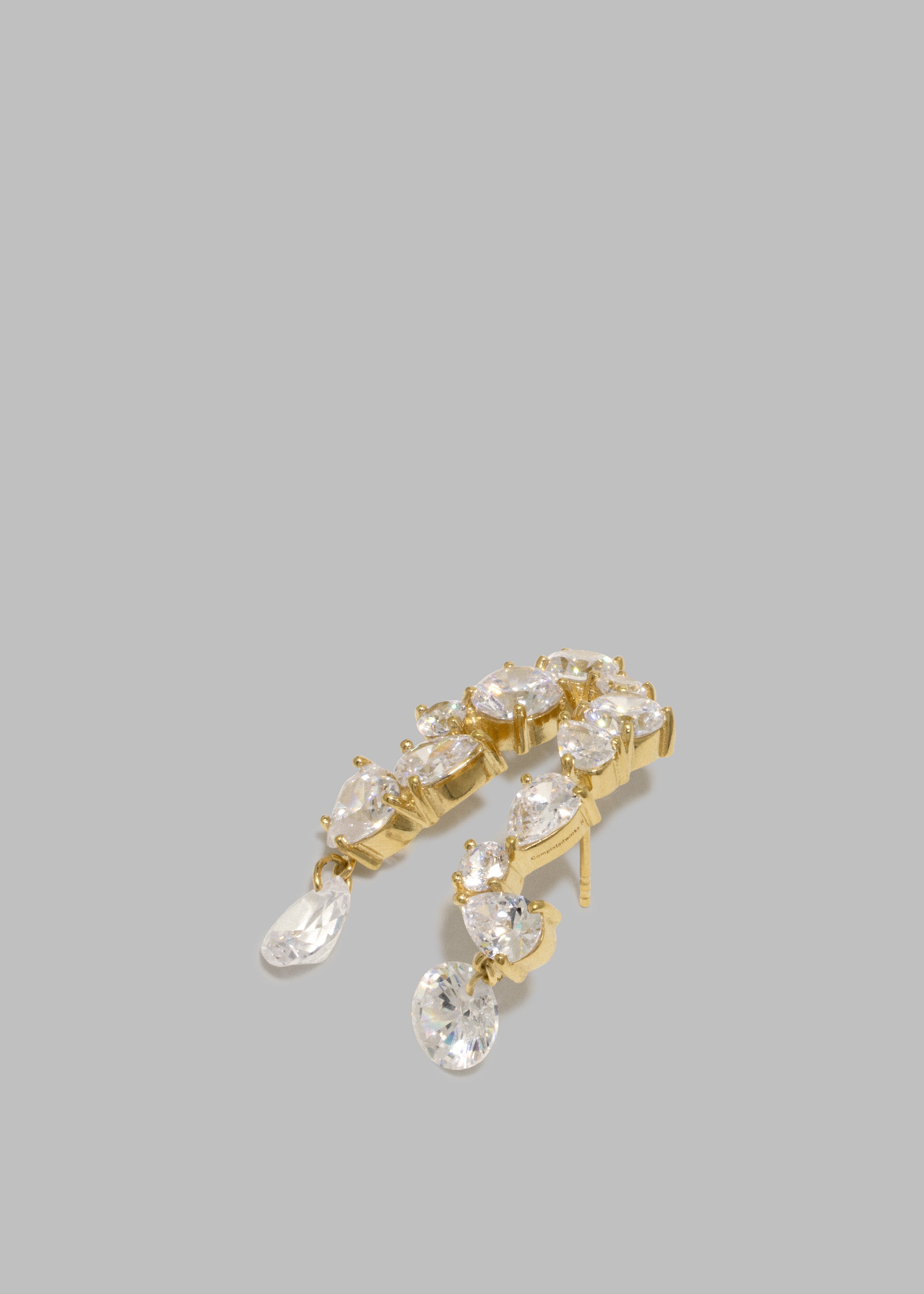Completedworks Pelican Ear Cuff - Cubic Zirconia/Gold Vermeil - 3