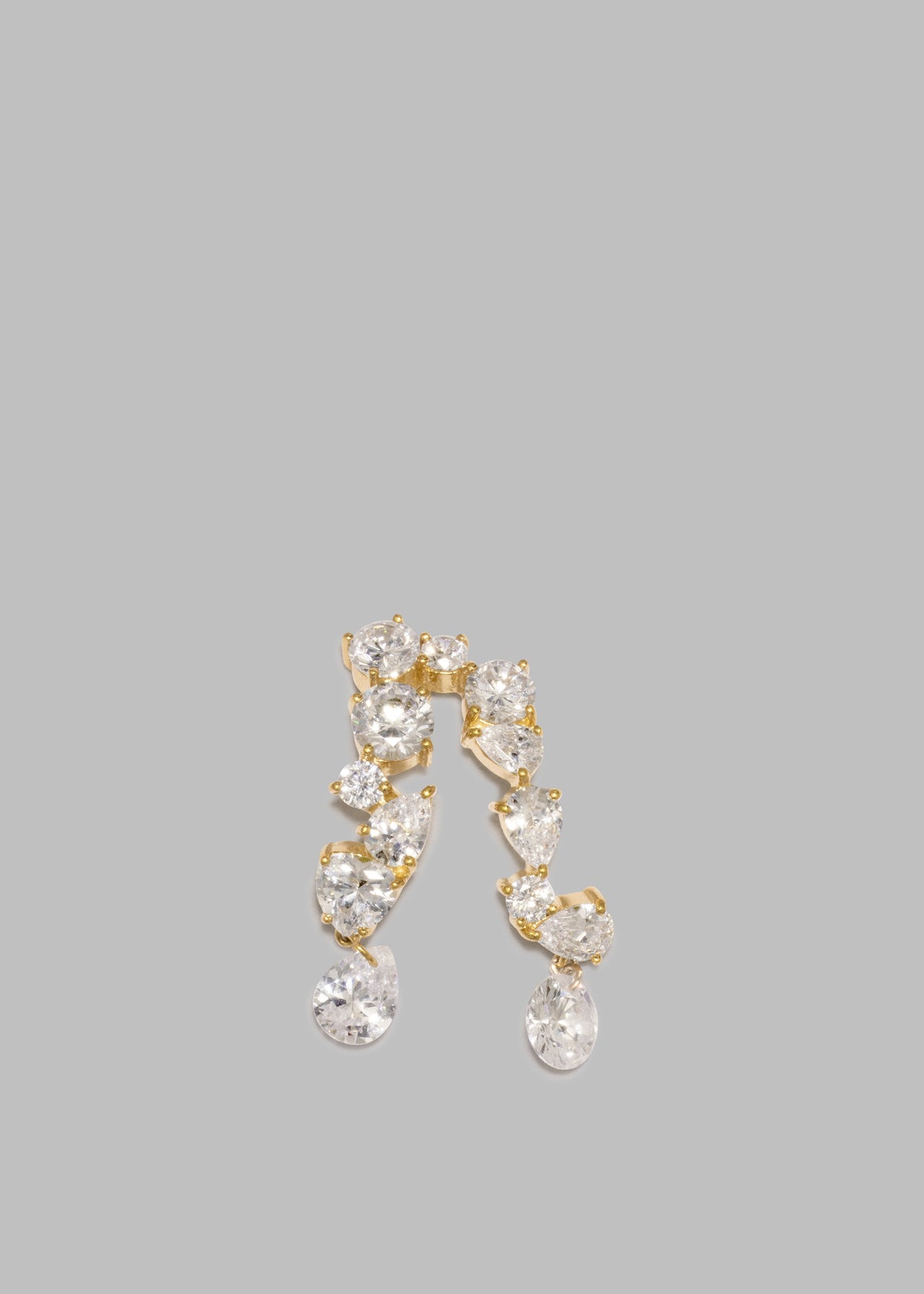 Completedworks Pelican Ear Cuff - Cubic Zirconia/Gold Vermeil - 4