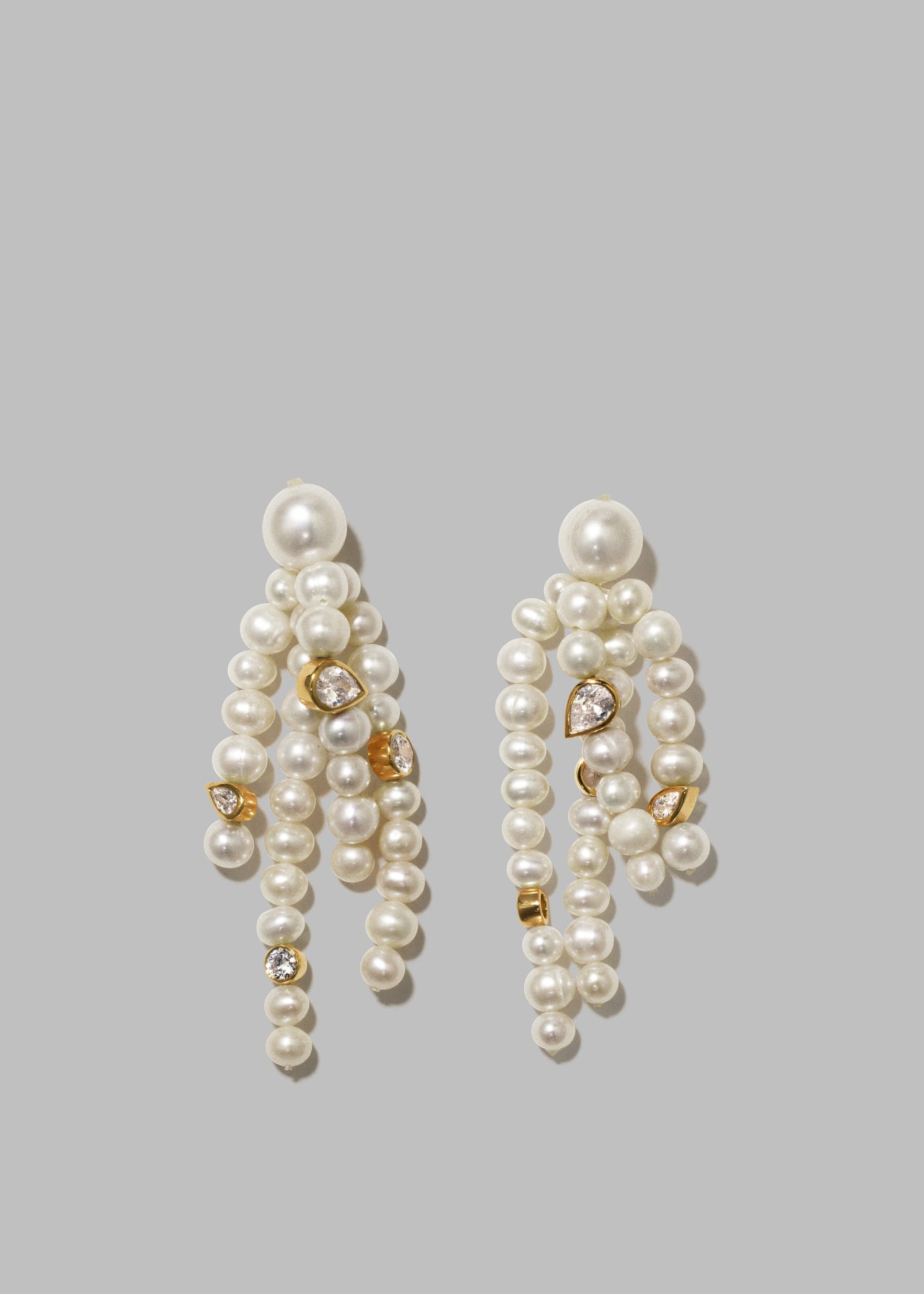 Completedworks The Bay of Thoughts Earrings - Pearl/Gold Vermeil