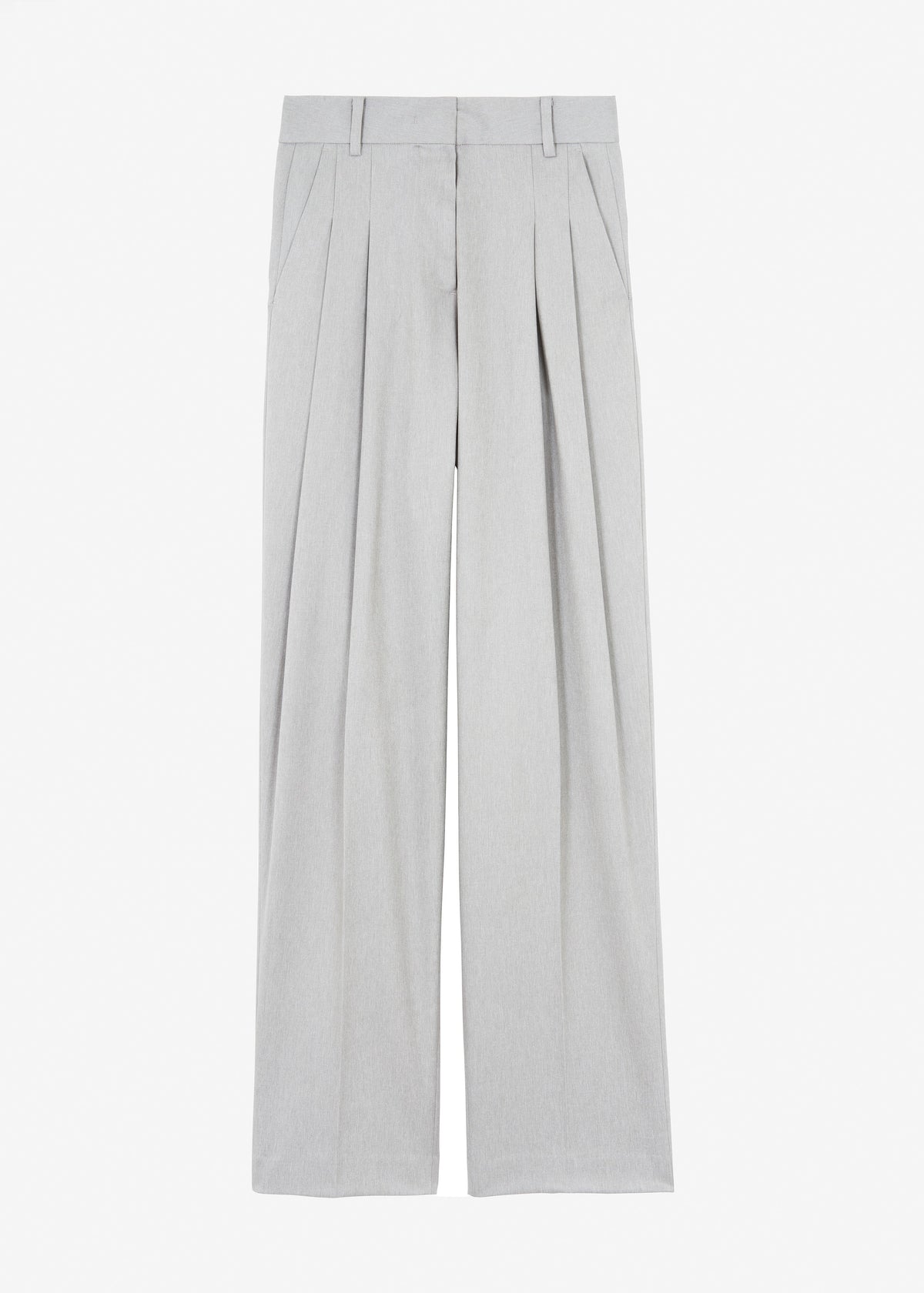 Cooper Pintuck Trousers - Grey - 10