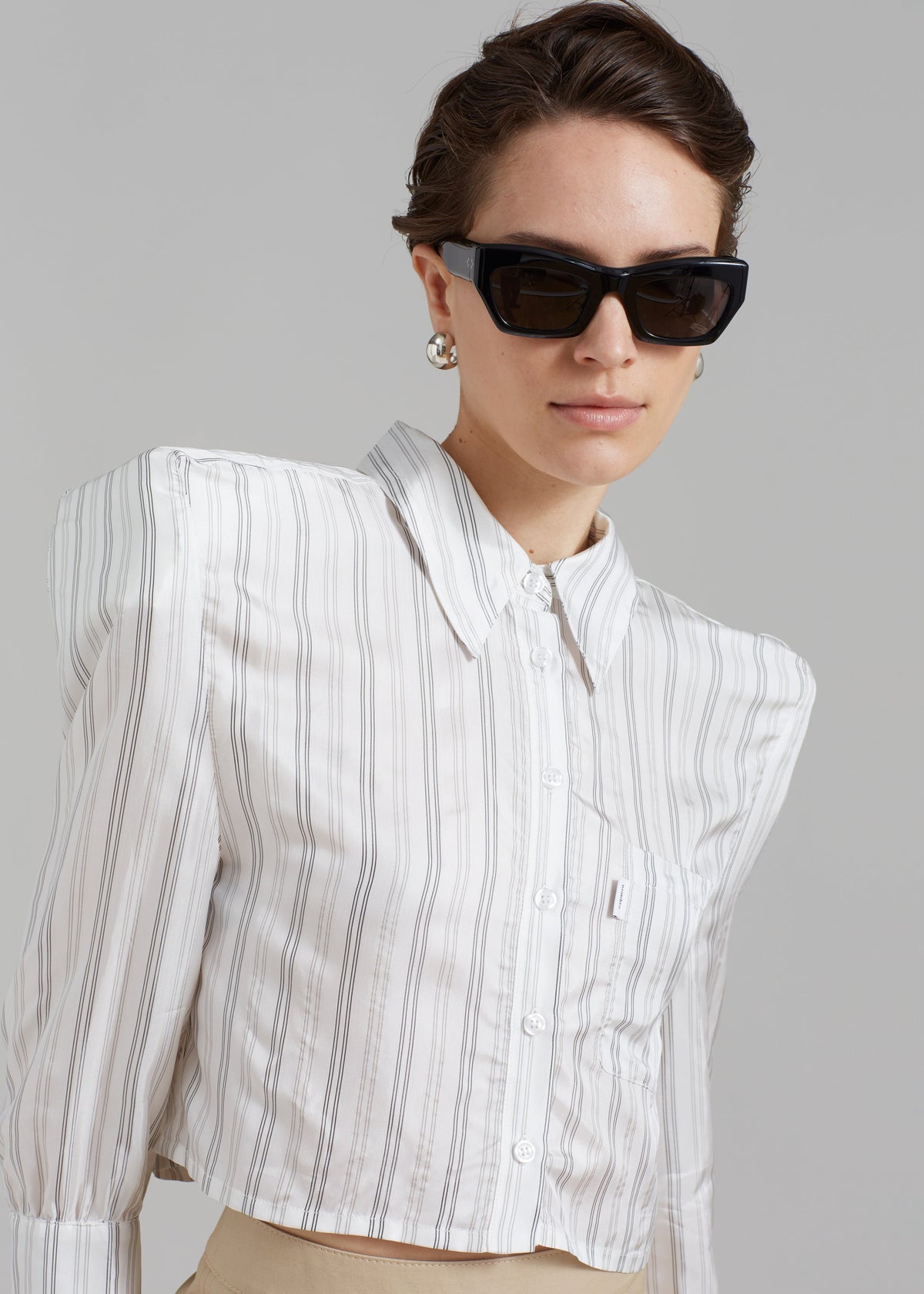Coperni Power Shirt - Ivory - 7