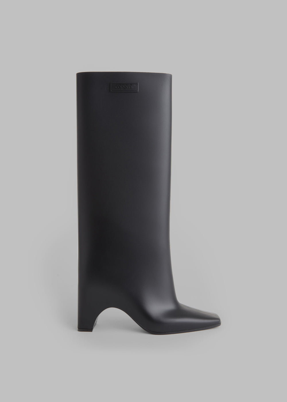 Coperni Rubber Bridge Boots - Black - 1