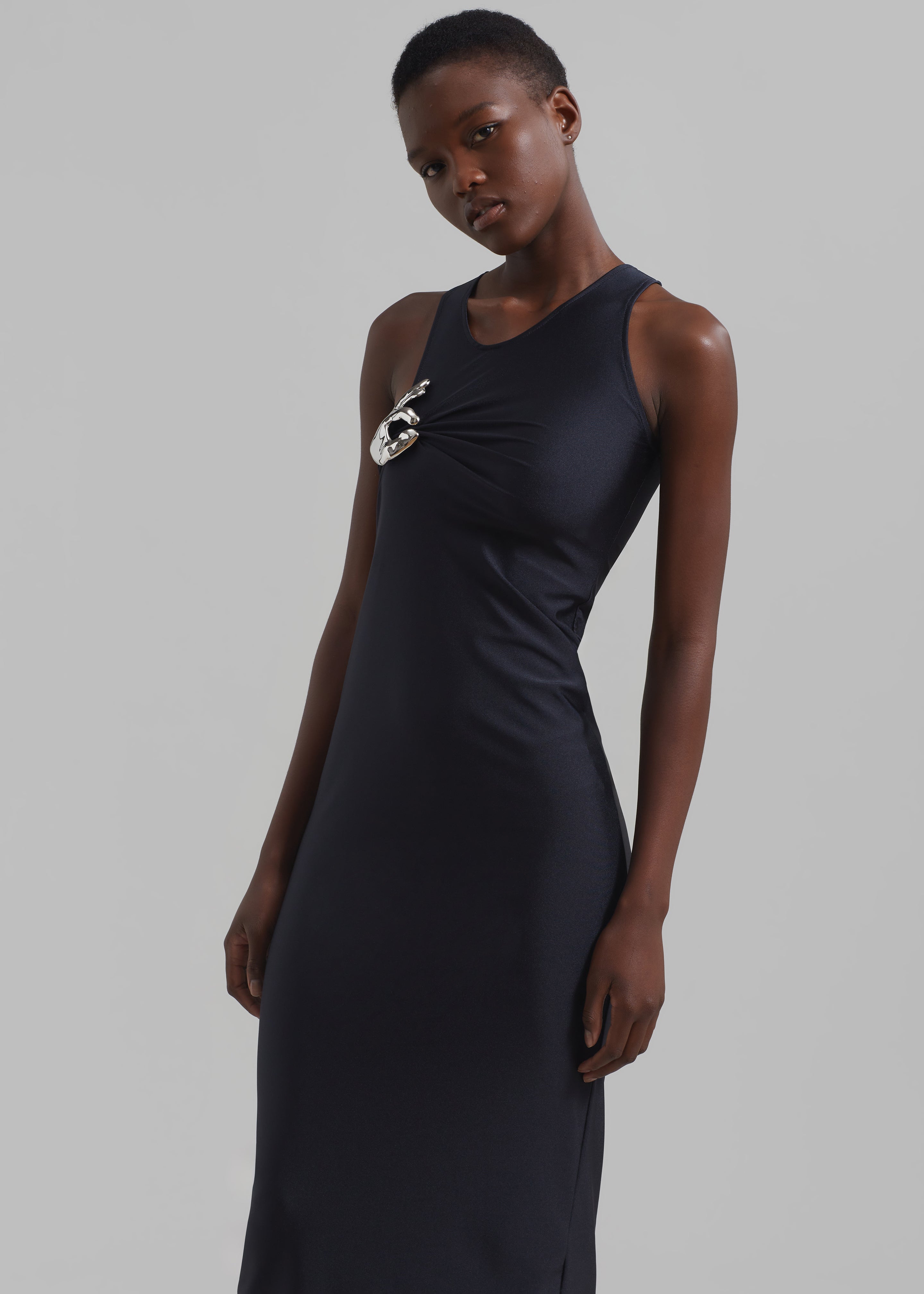 Coperni Single Emoji Dress - Black - 5