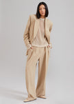 Corrin Pleated Trousers - Beige