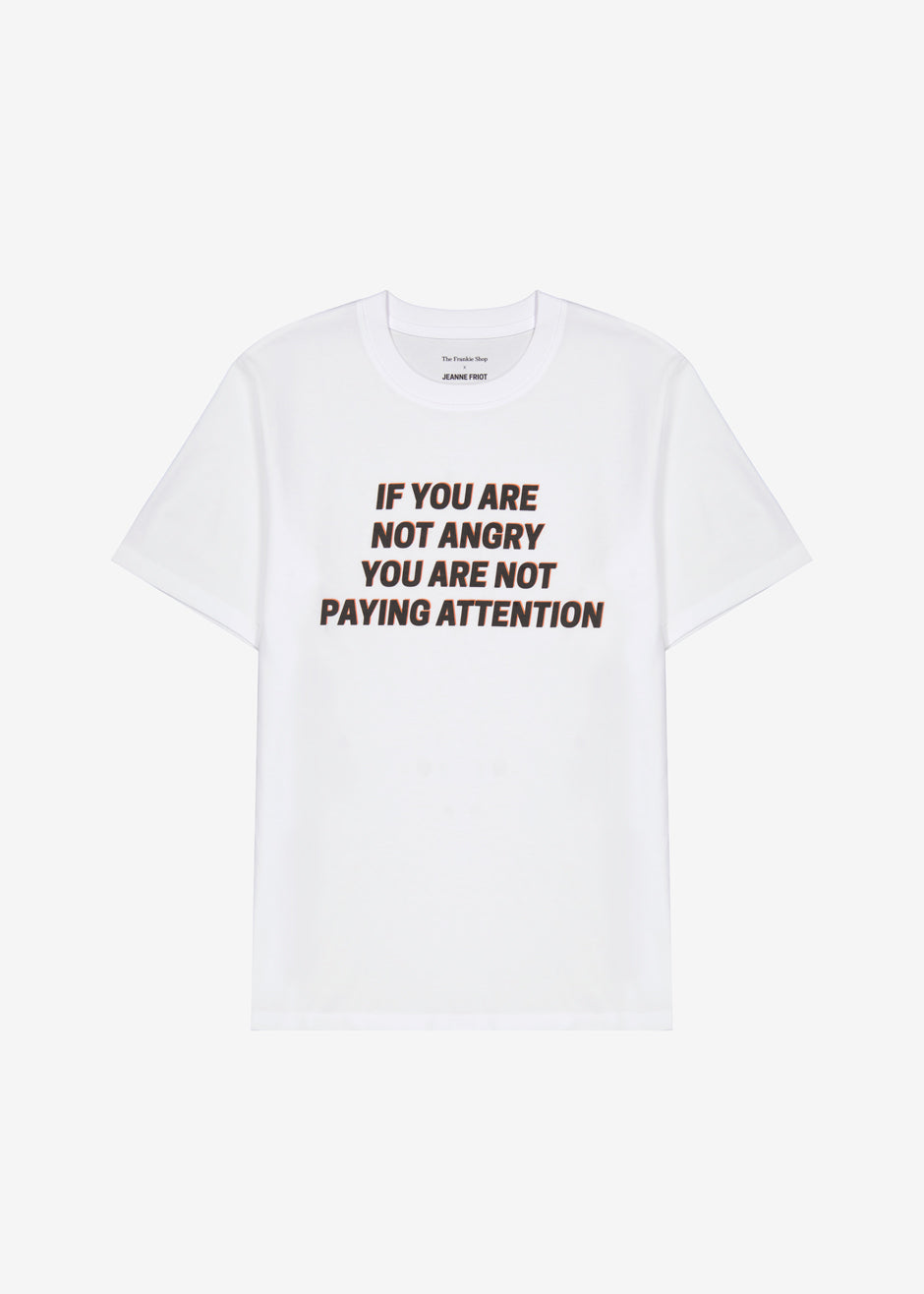 The Frankie Shop x Jeanne Friot If You T-Shirt - White/Black - 15
