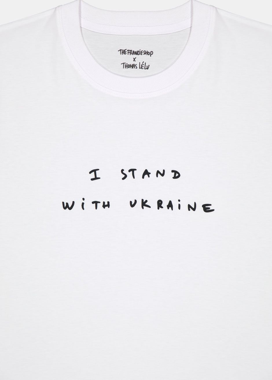 The Frankie Shop x Thomas Lélu Stand T-Shirt - White/Black - 13