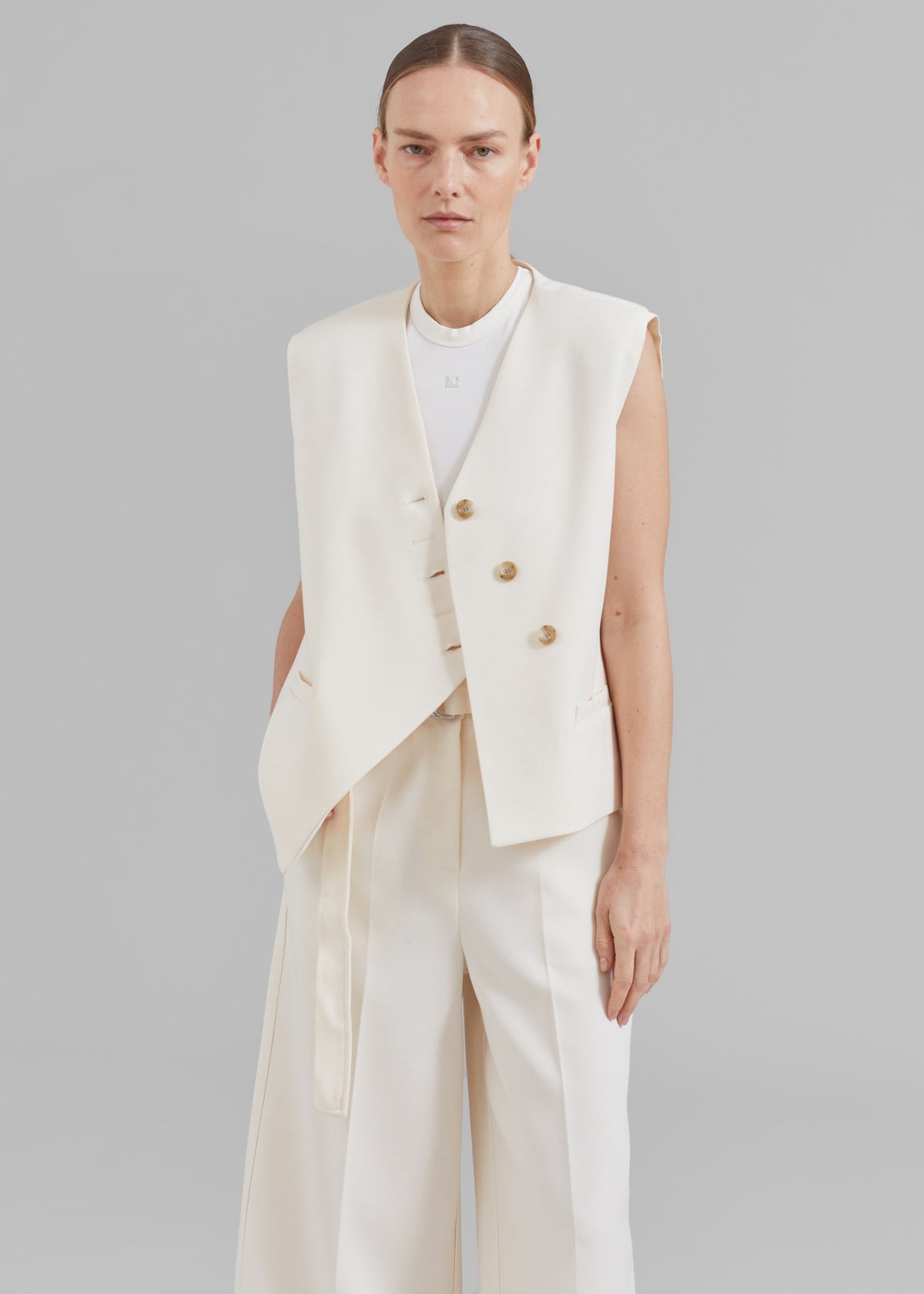 Delphi Vest - Cream - 5