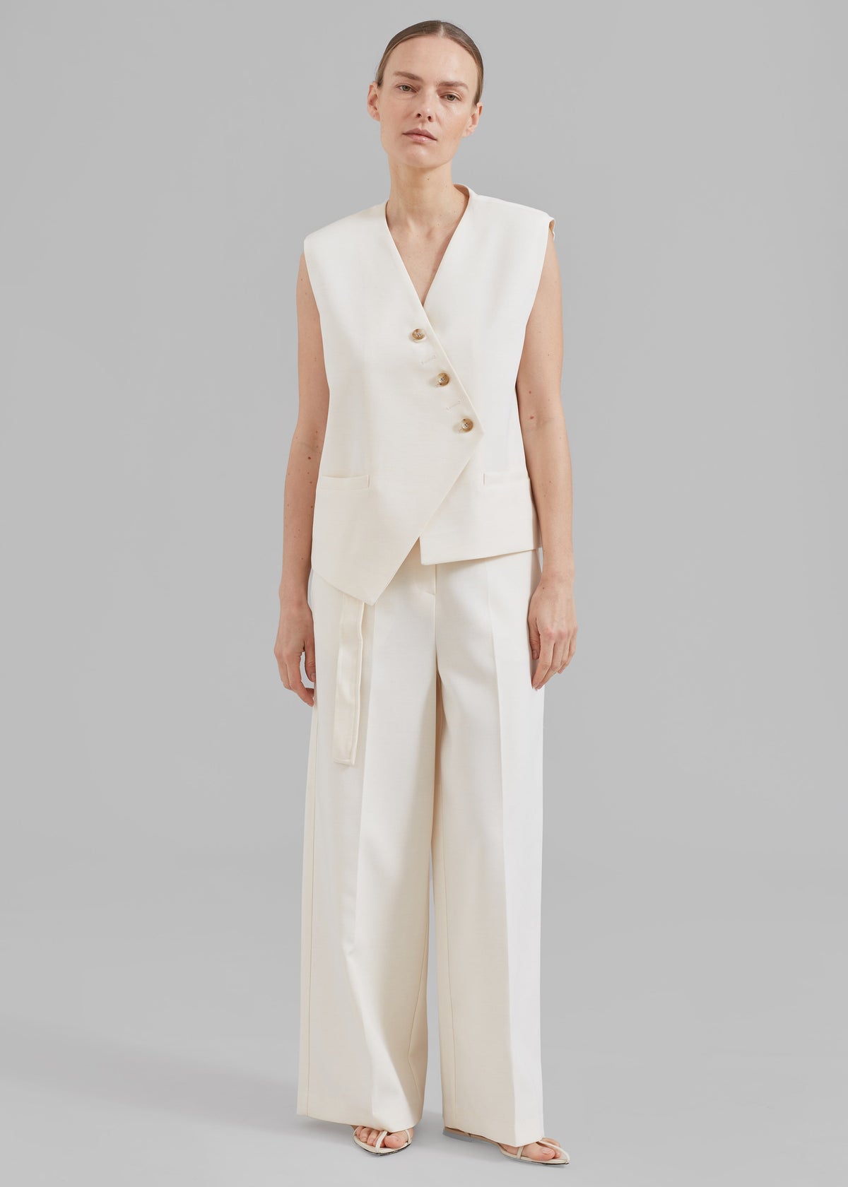 Delphi Vest - Cream - 1