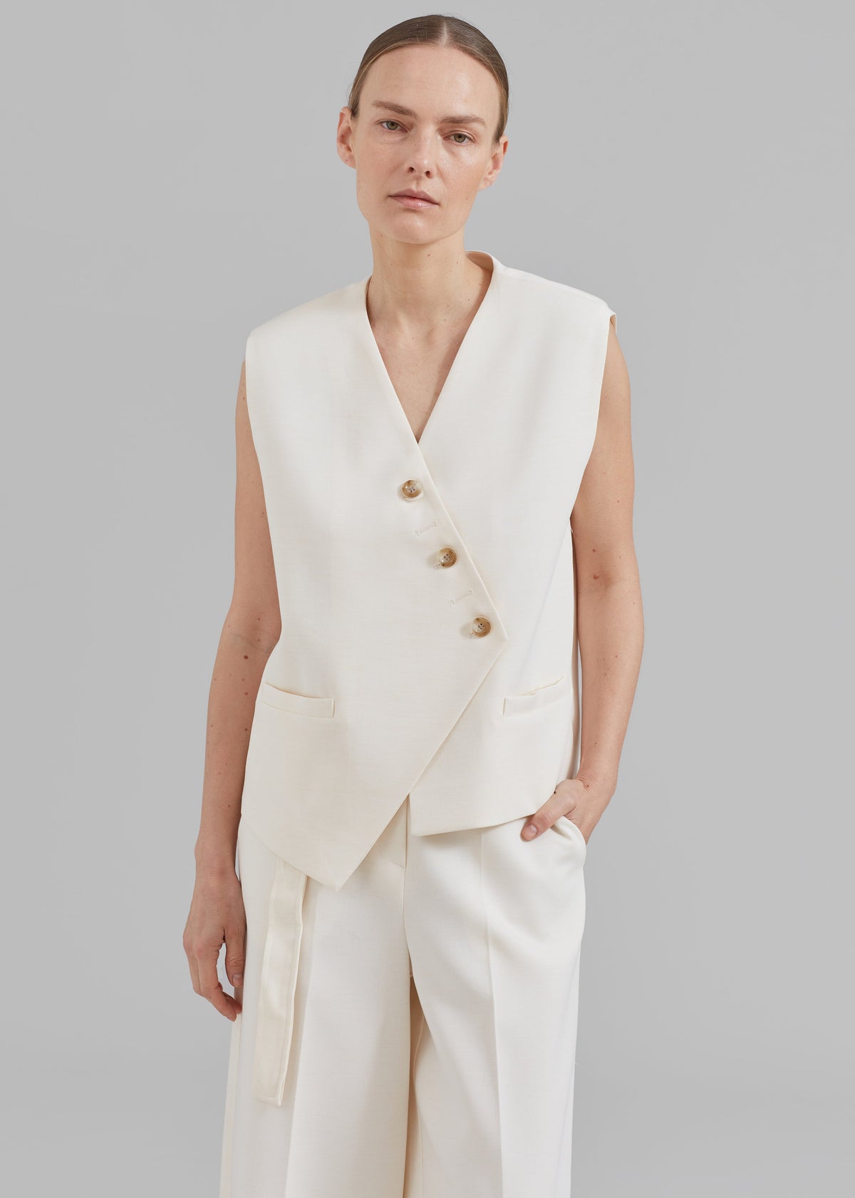 Delphi Vest - Cream - 6