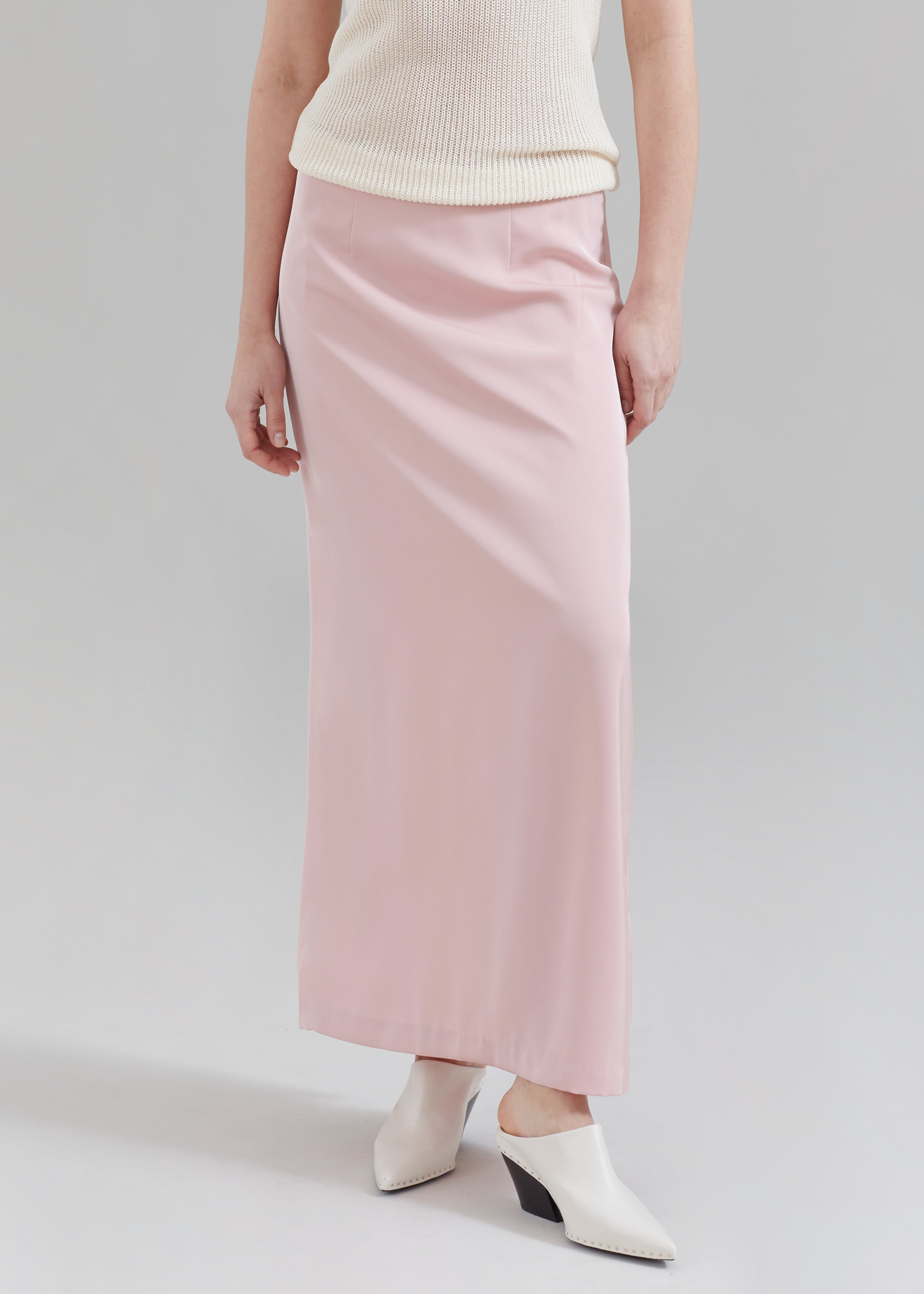 Demi Pencil Skirt - Pink - 5