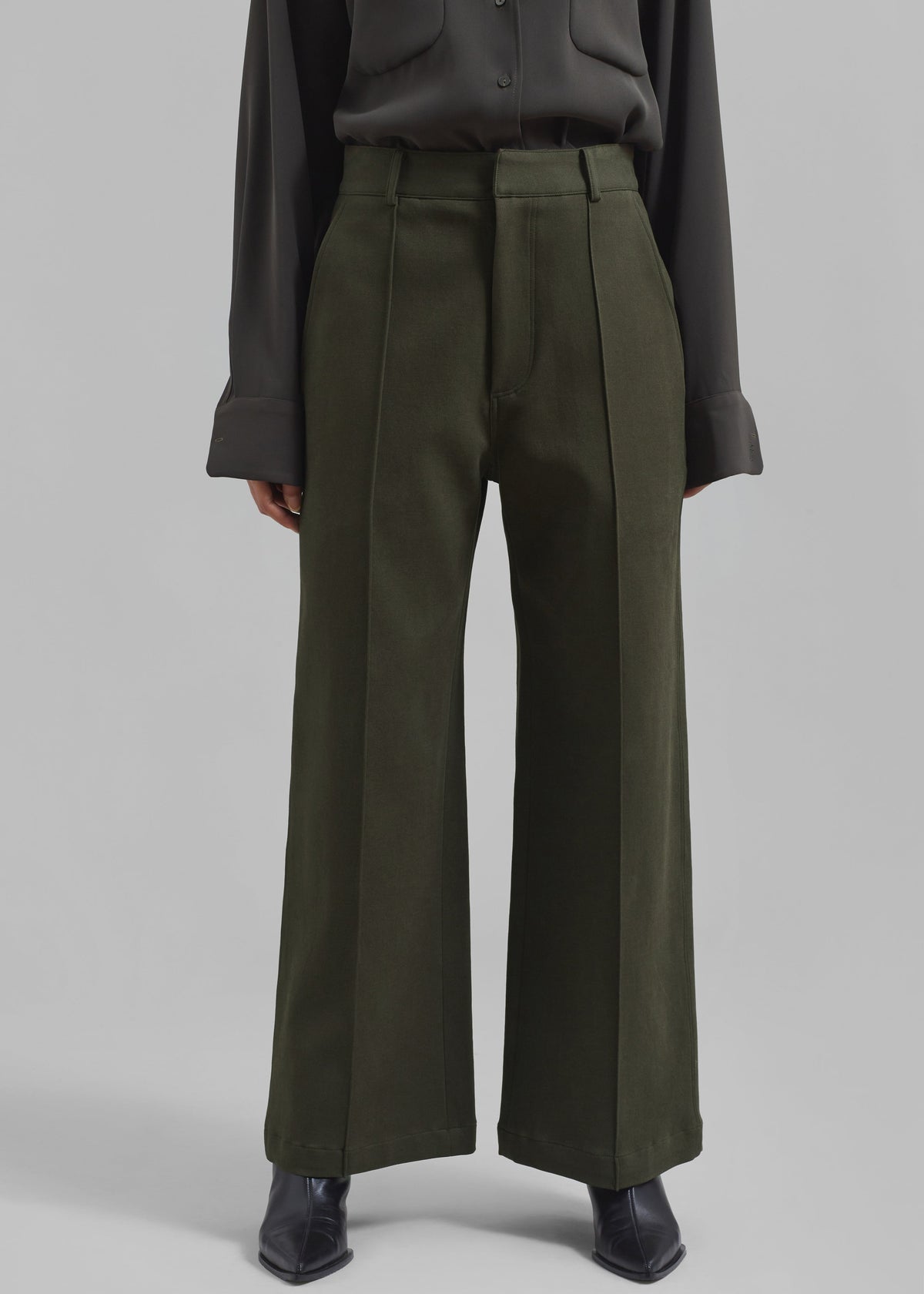 Devon Trousers - Khaki - 10