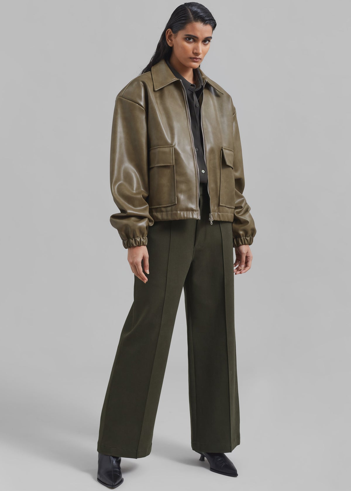 Devon Trousers - Khaki - 9