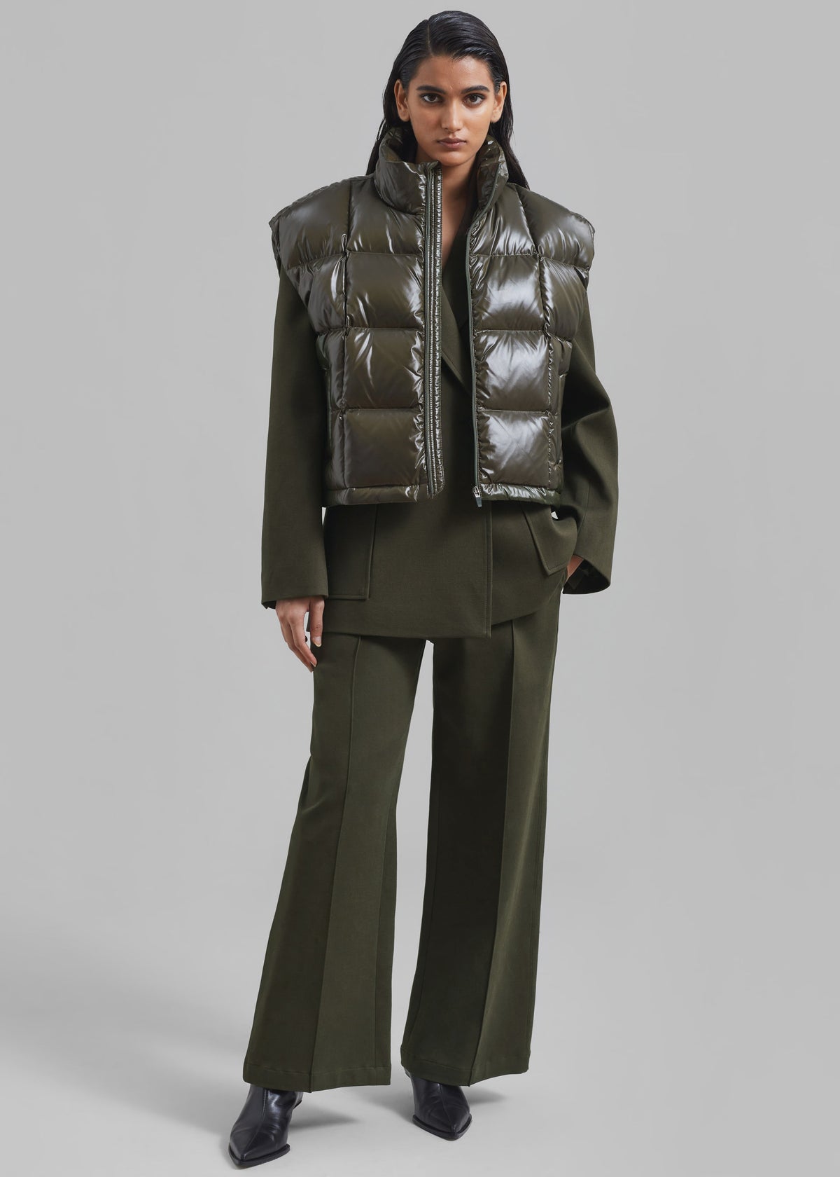 Devon Trousers - Khaki - 8