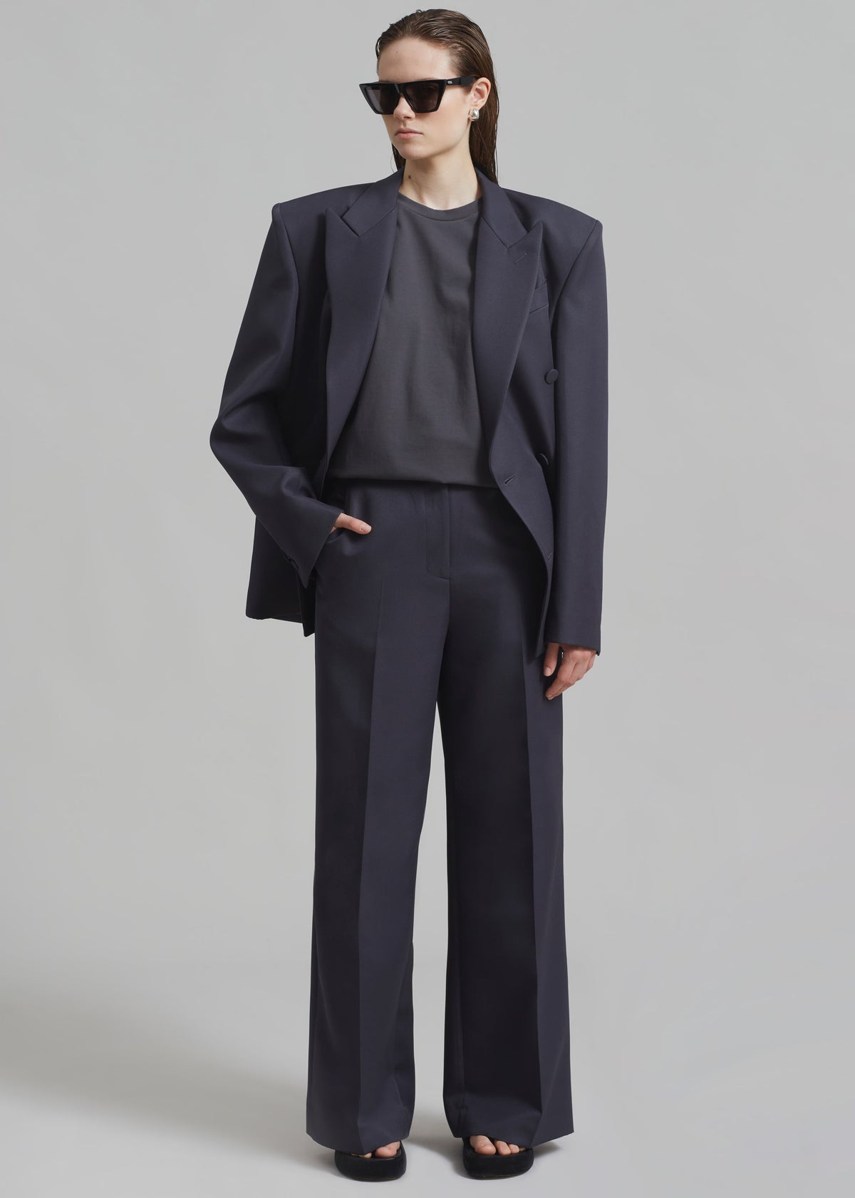 Dixie Trousers - Charcoal - 7