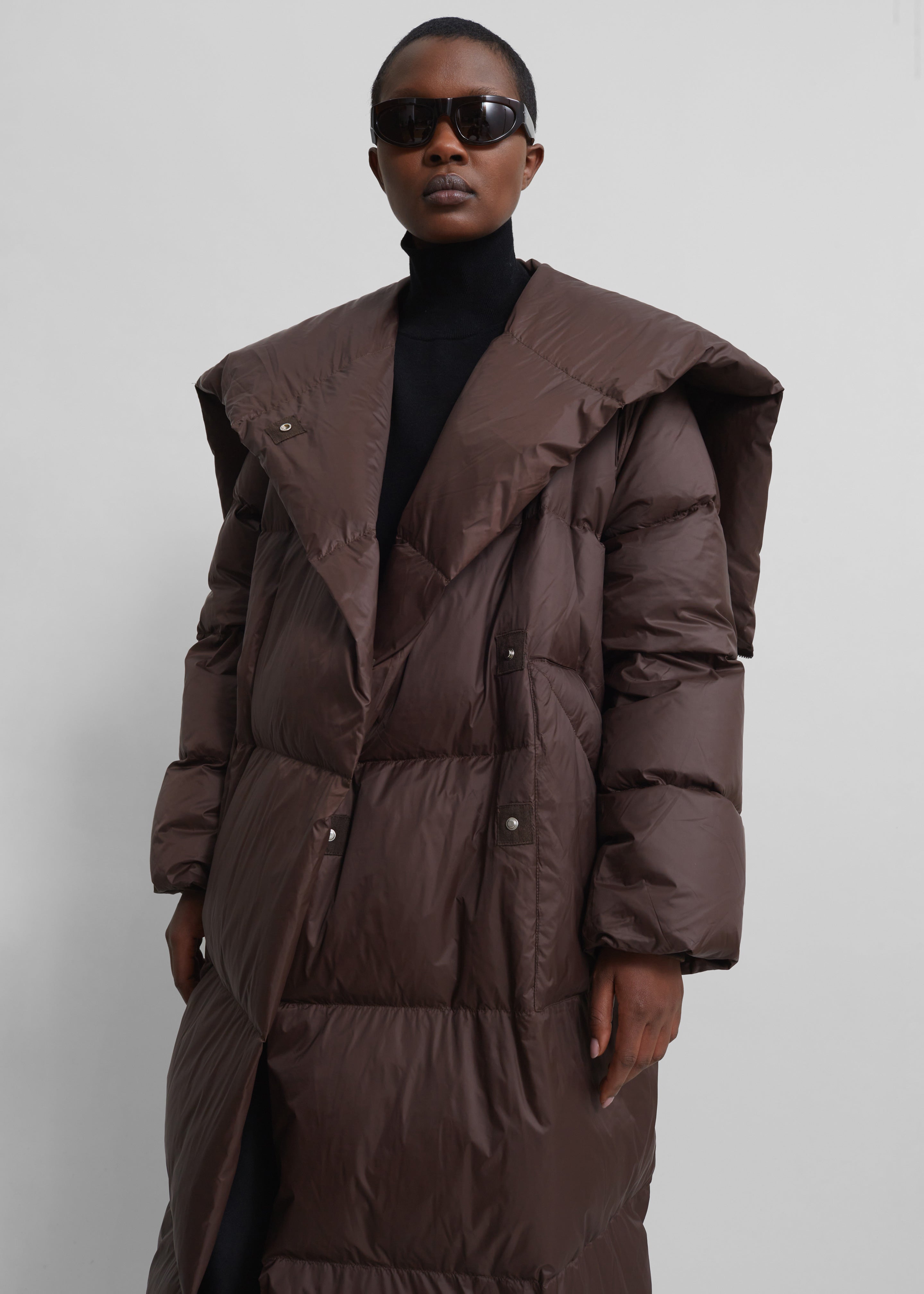 Dover Puffer Coat Brown Frankie Shop Europe