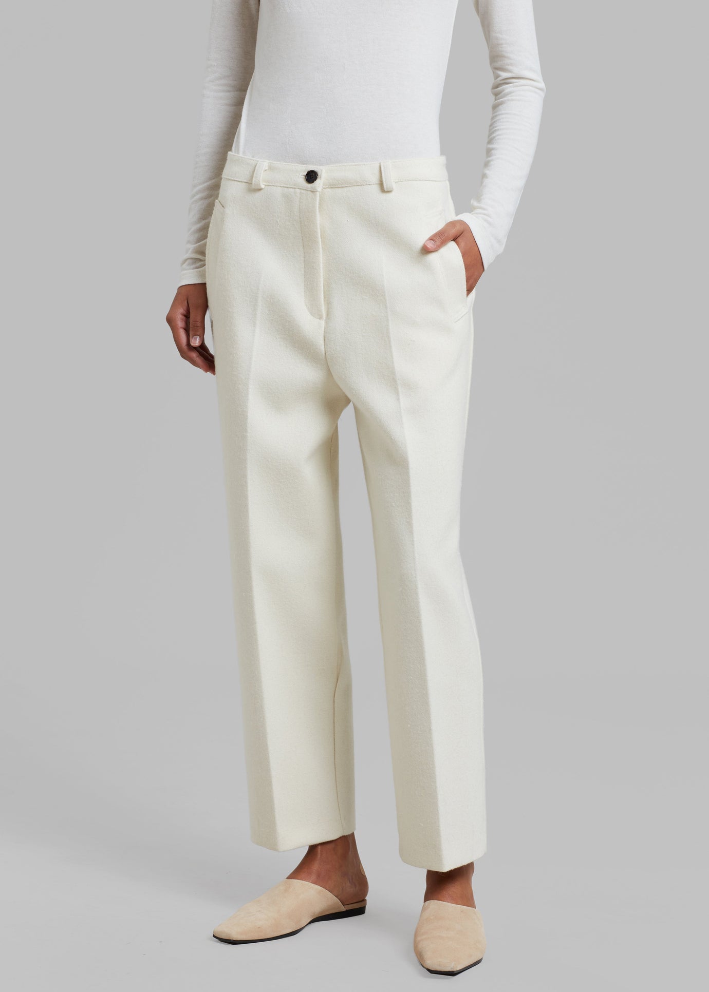 Dira Trousers - Cream