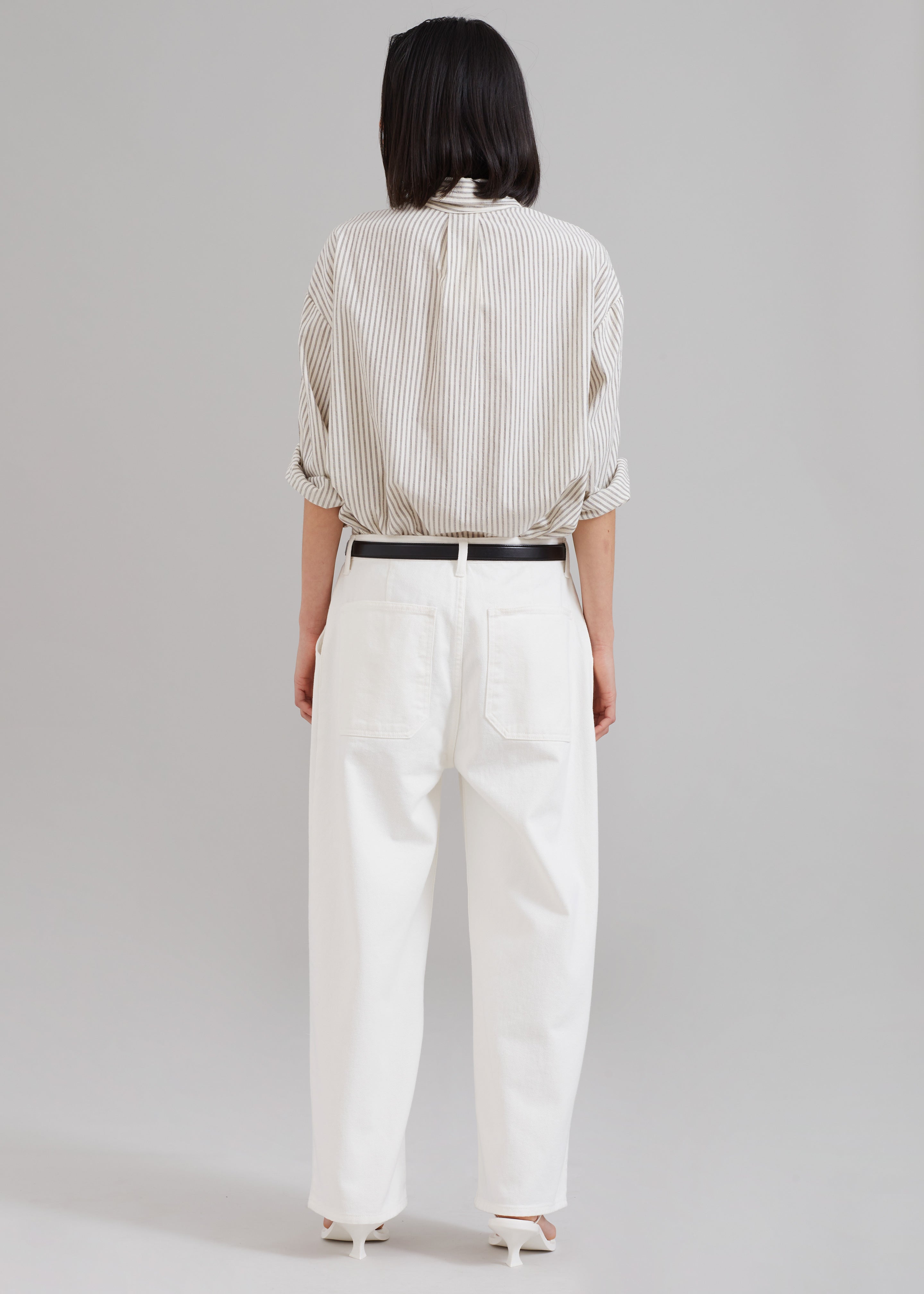 Drew Denim Pants - White - 7