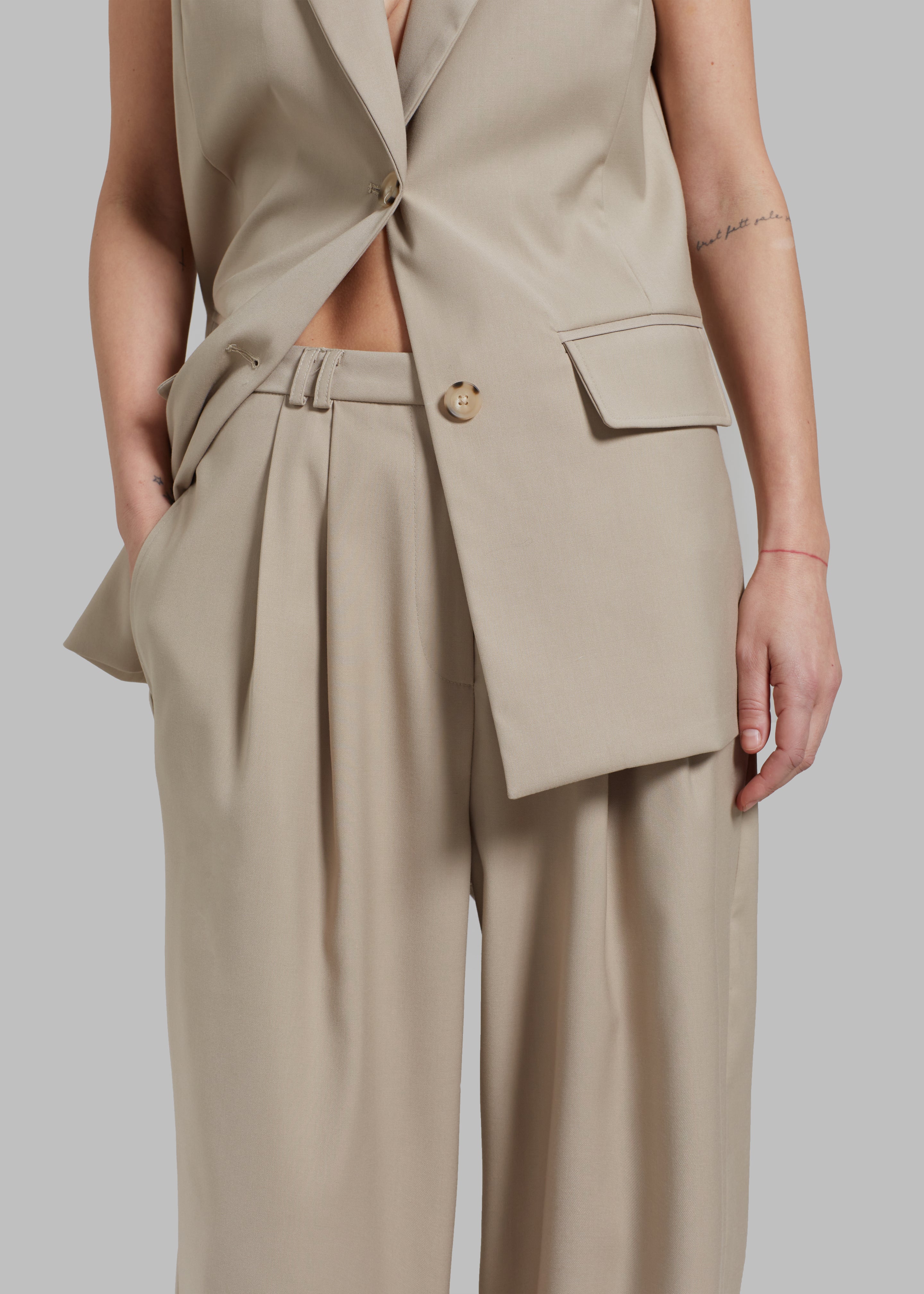 Durban Trousers - Taupe - 4