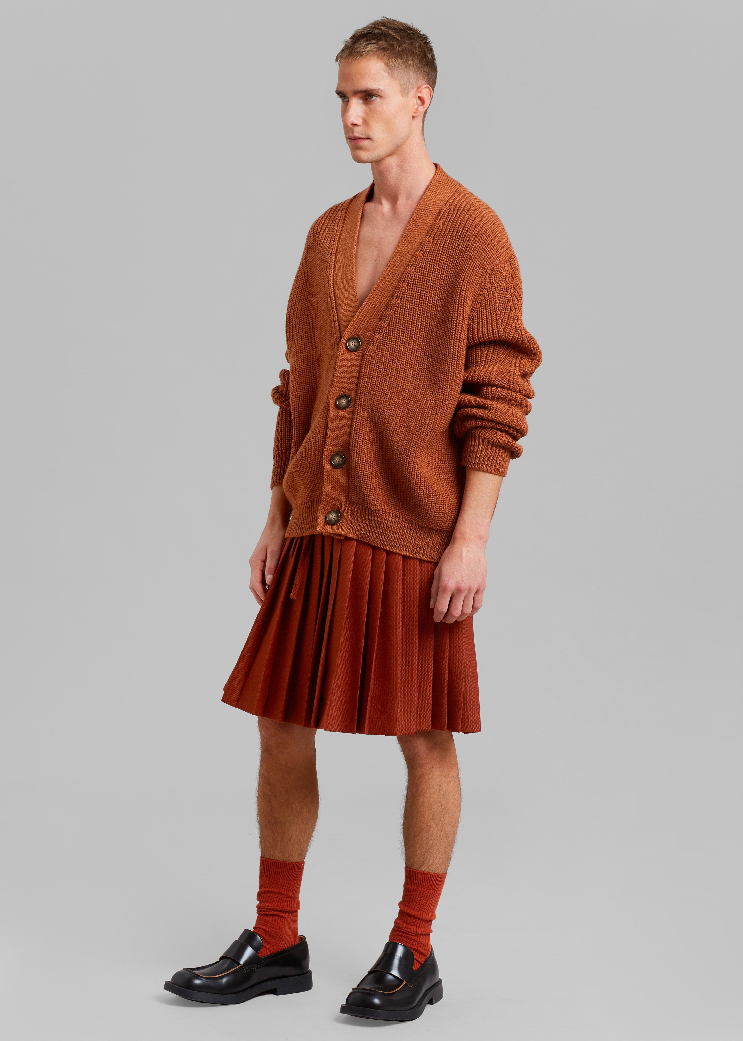 EGONLab Euphoria Skirt - Rust Wool - 4