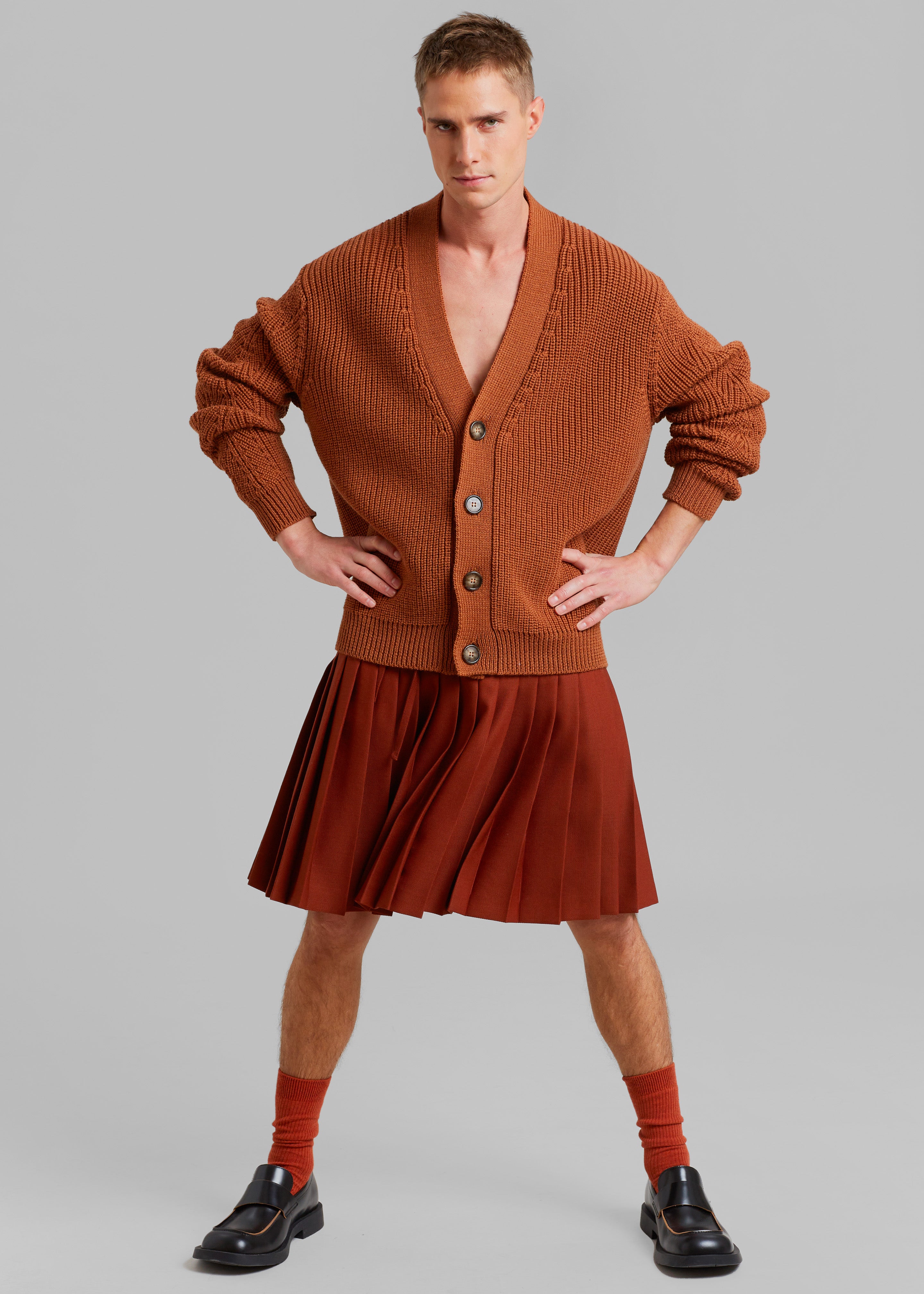 EGONLab Euphoria Skirt - Rust Wool - 7