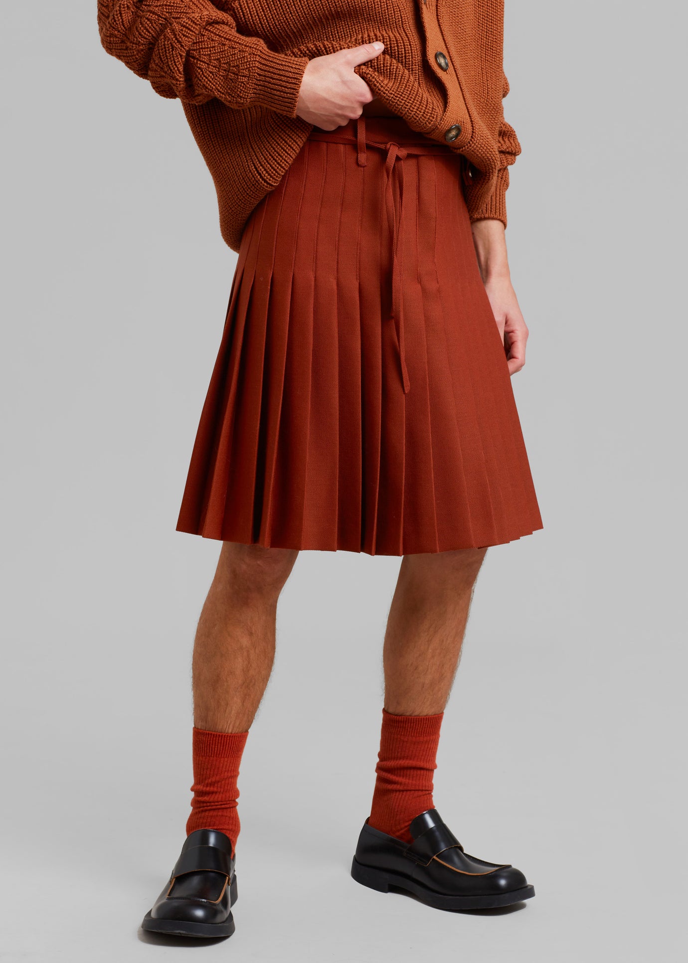 EGONLab Euphoria Skirt - Rust Wool - 1