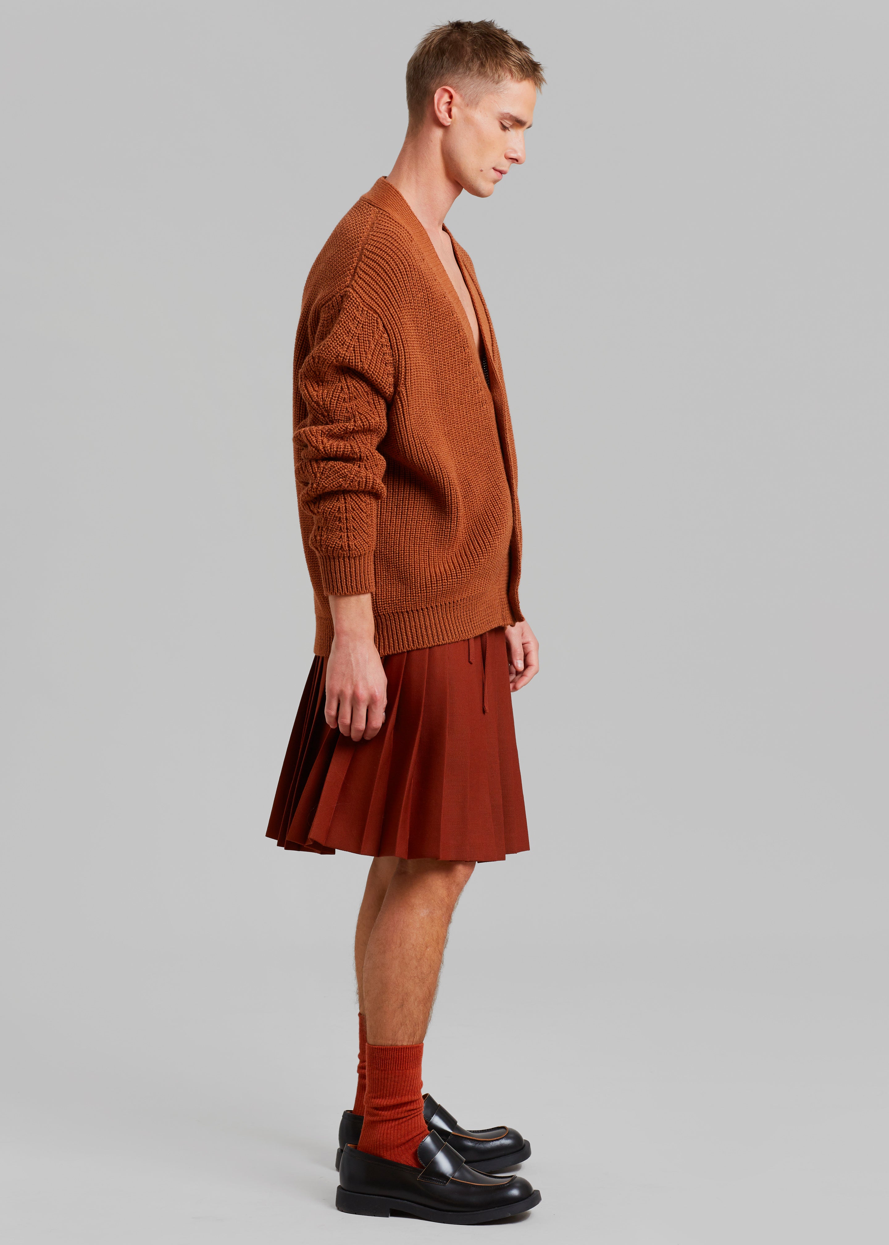 EGONLab Euphoria Skirt - Rust Wool - 5