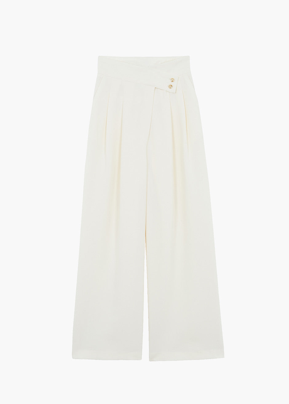 Eloise Trousers - Cream - 10