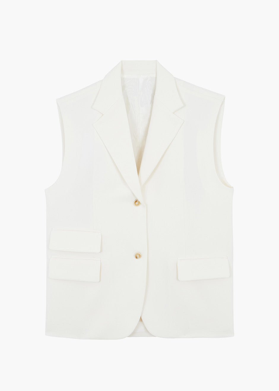 Eloise Vest - Cream - 9