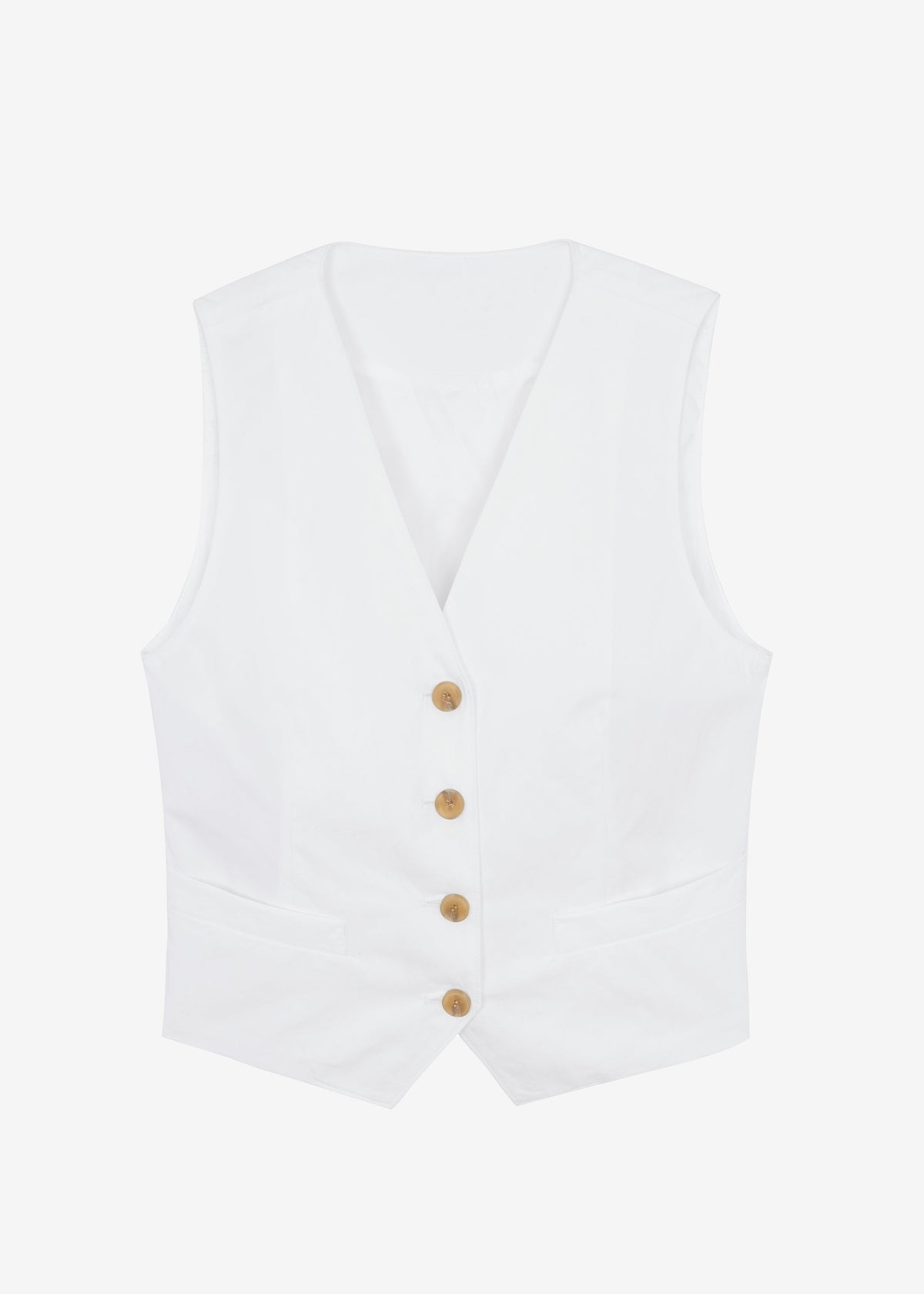 Emily Vest - White - 11