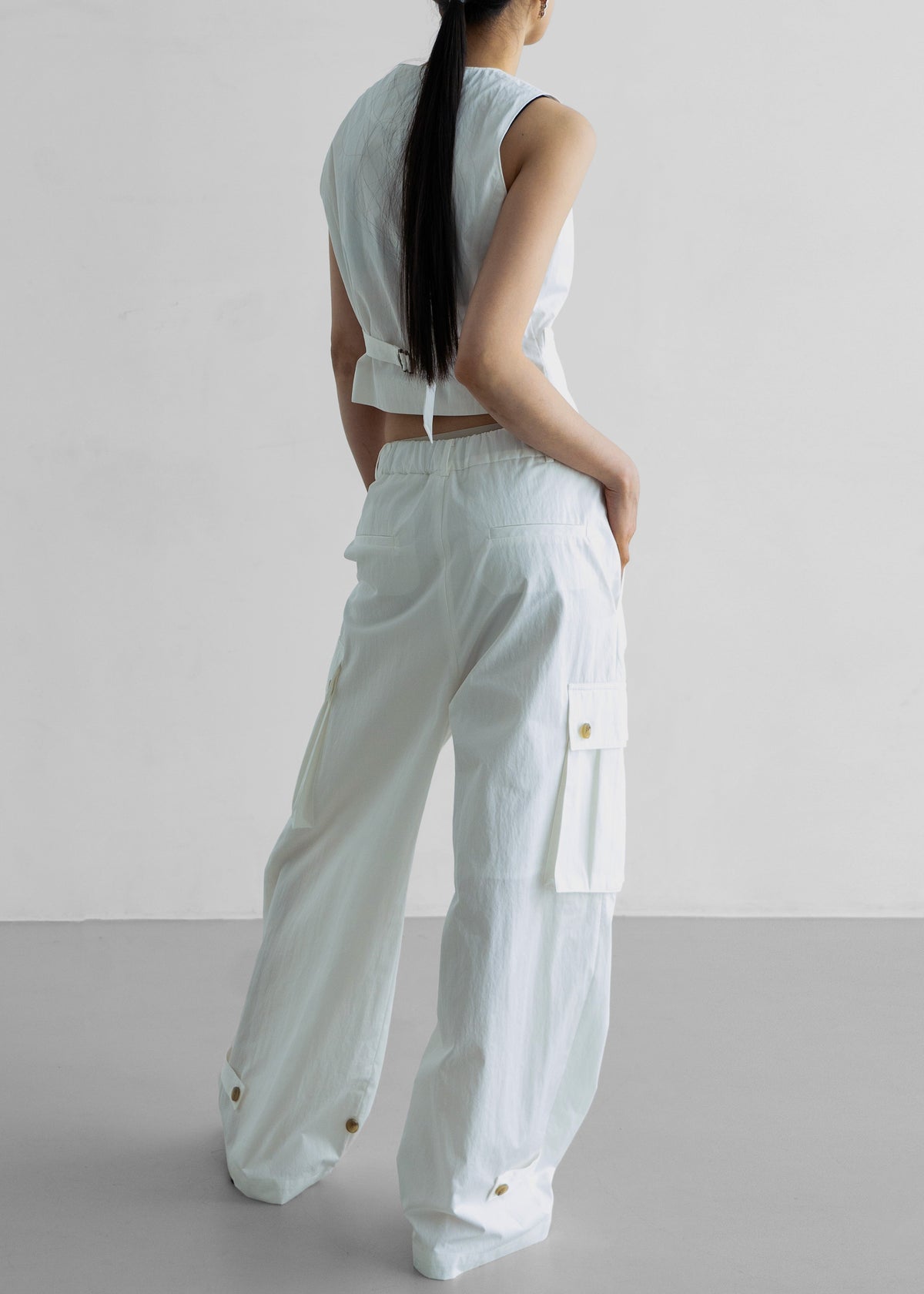 Emily Vest - White - 9
