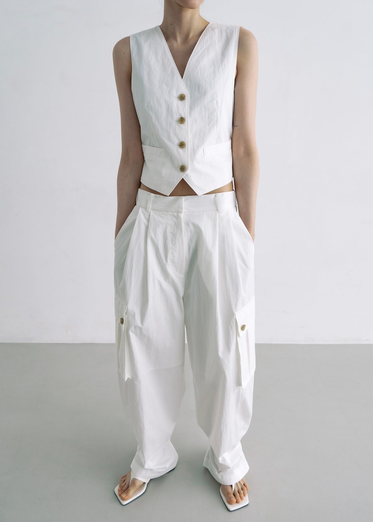Emily Vest - White - 7