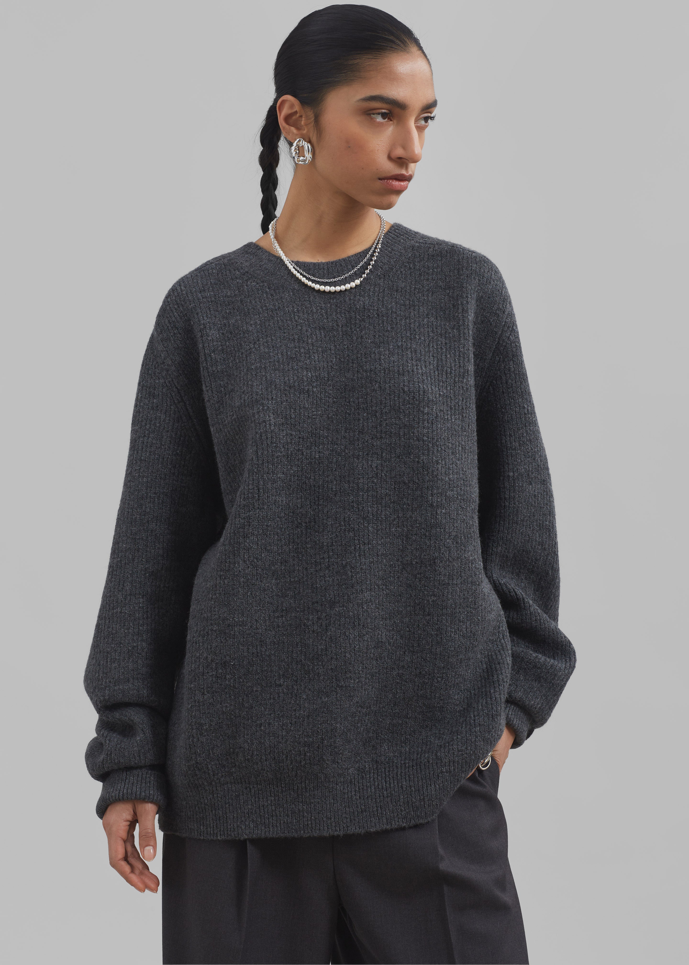 Emory Sweater - Charcoal - 7