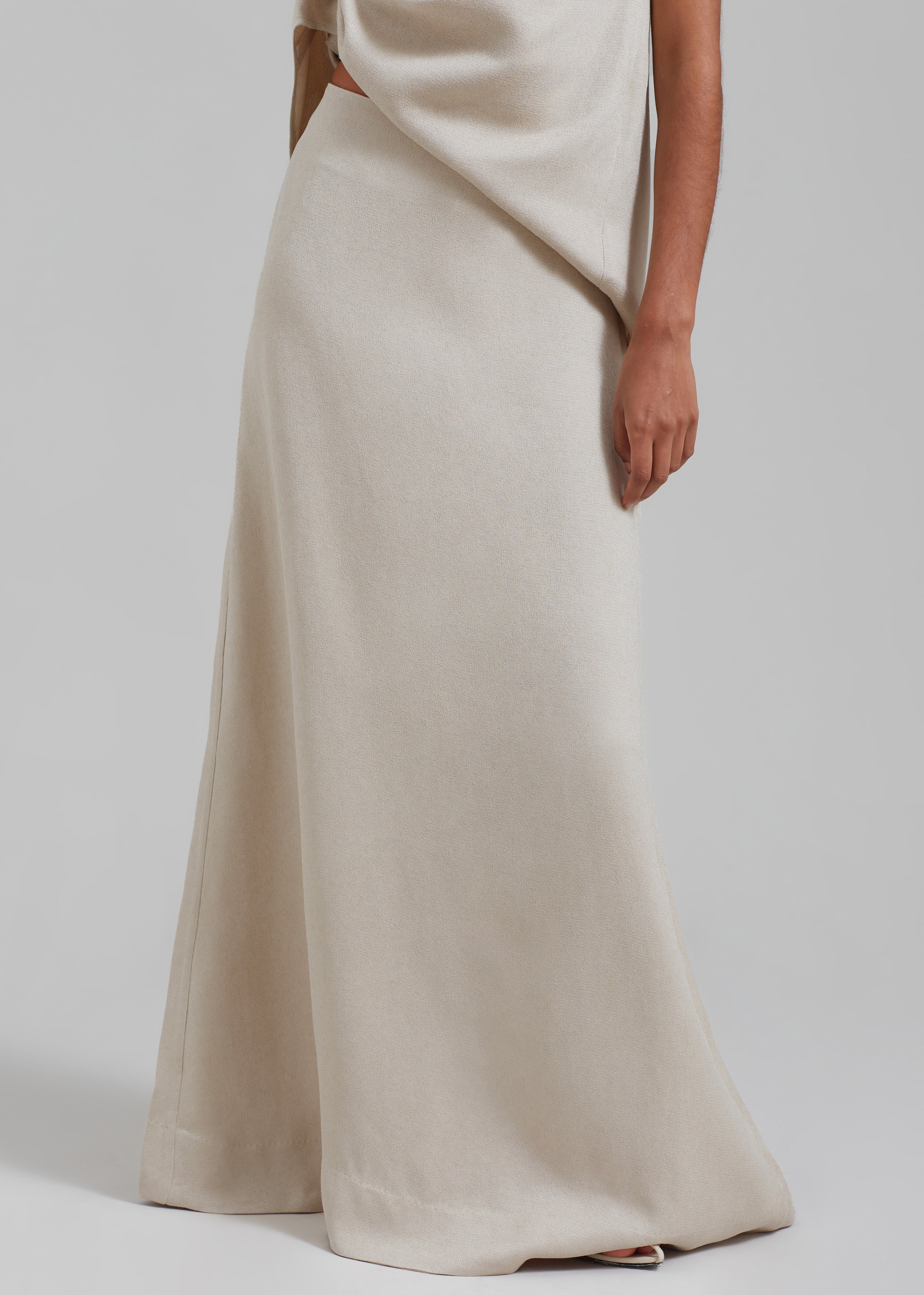 Esse Studios Oude Maxi Skirt - Oyster - 2